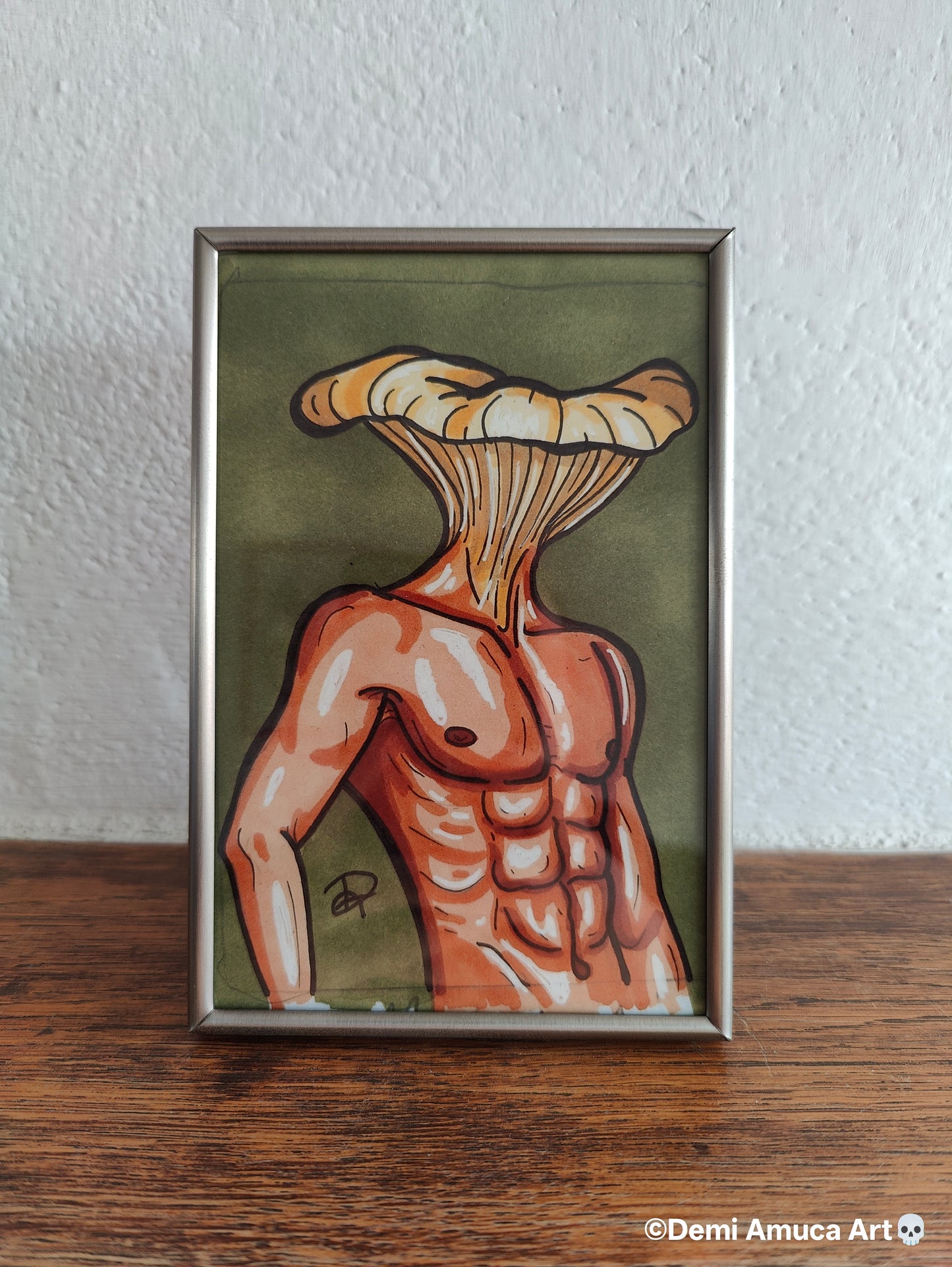 Framed Art Print Chanterelle