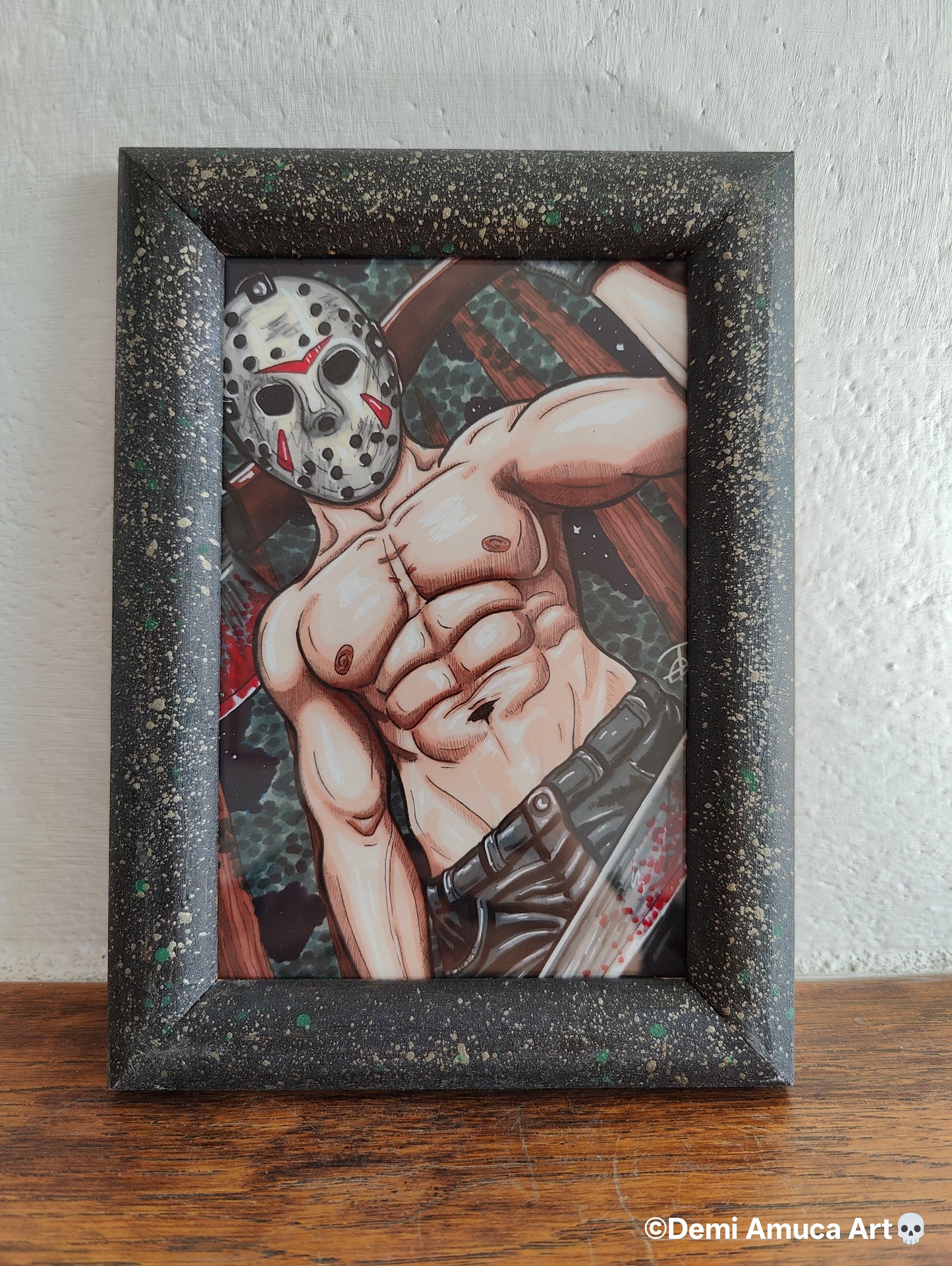 Framed Art Print Jason Voorhees