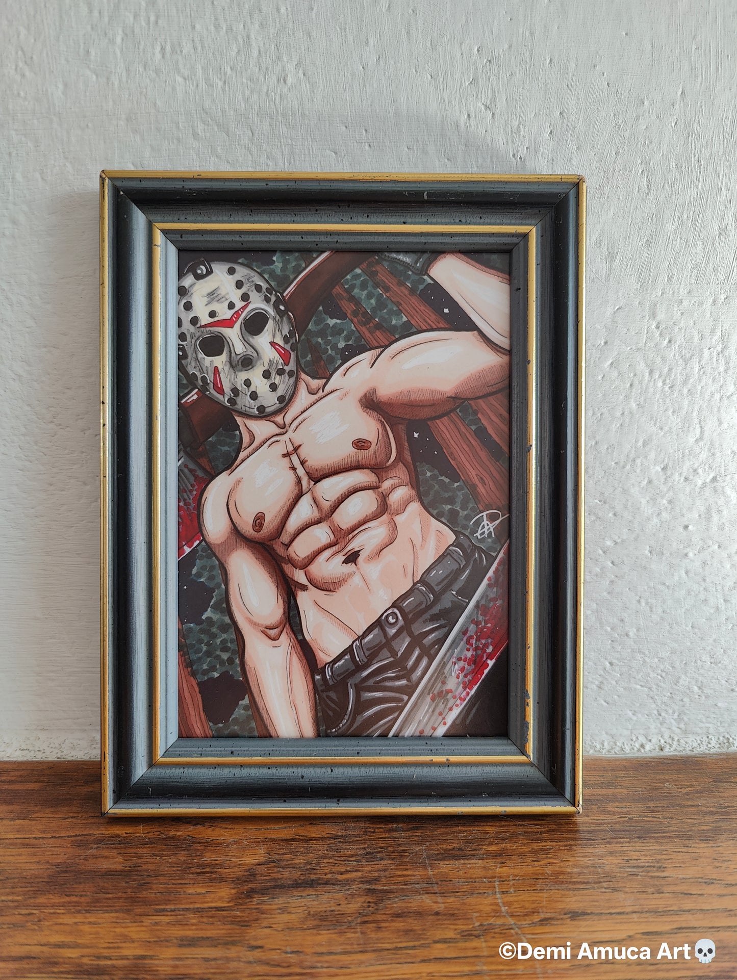 Framed Art Print Jason Voorhees