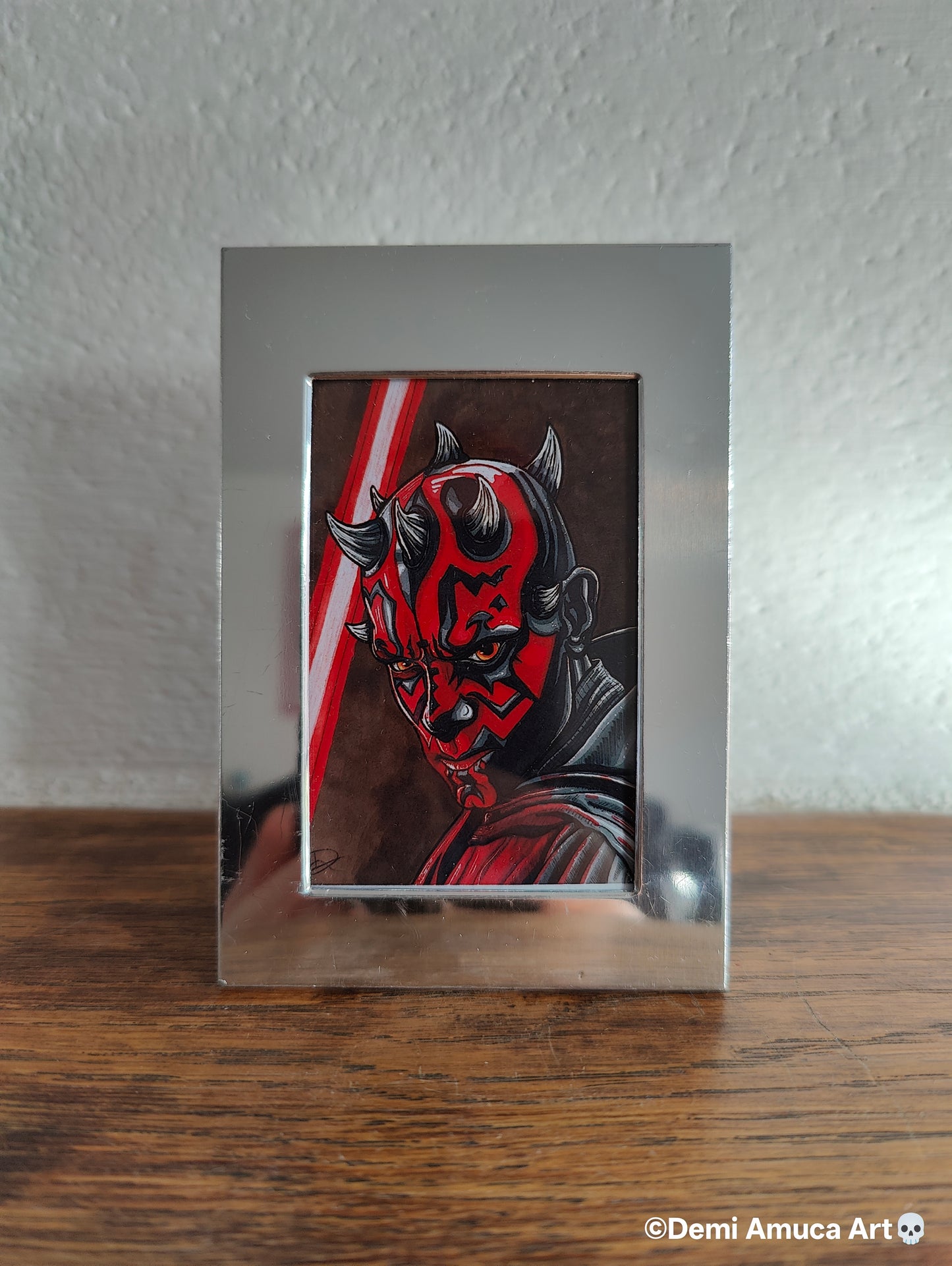 Framed Art Print: Darth Maul
