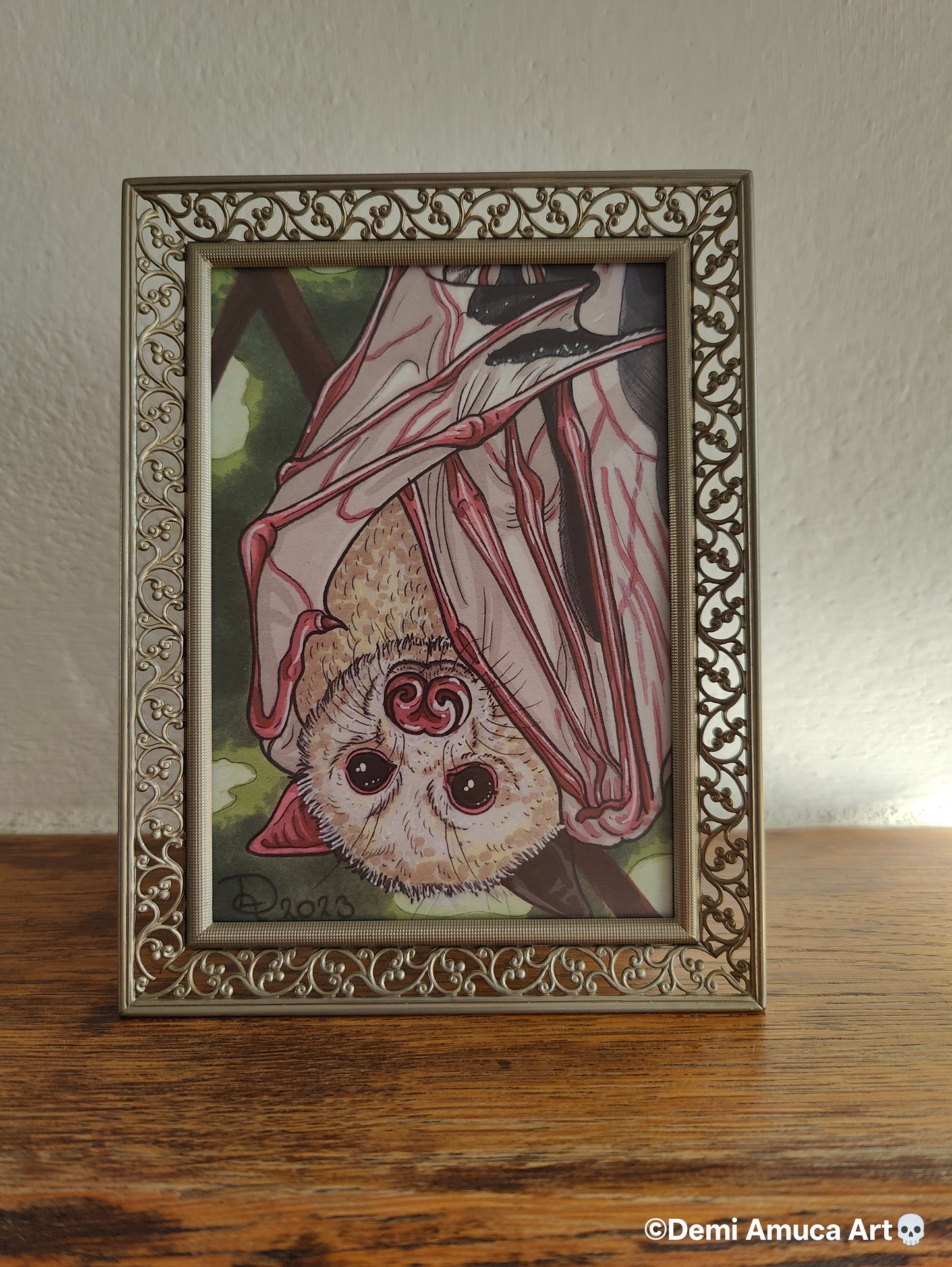 Framed Art Print Bats
