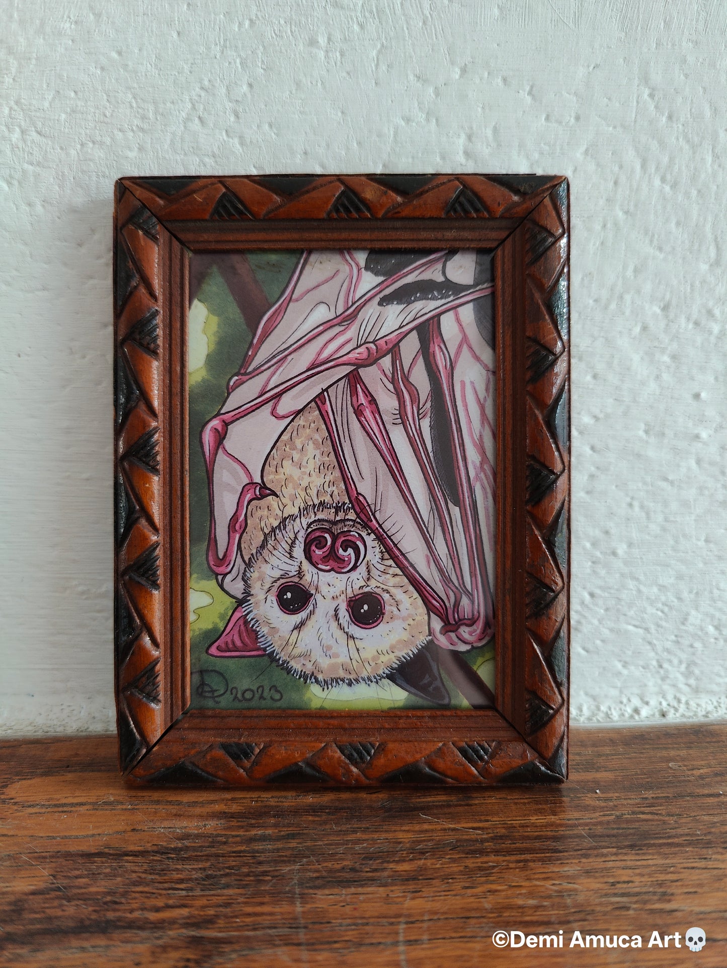 Framed Art Print Bats