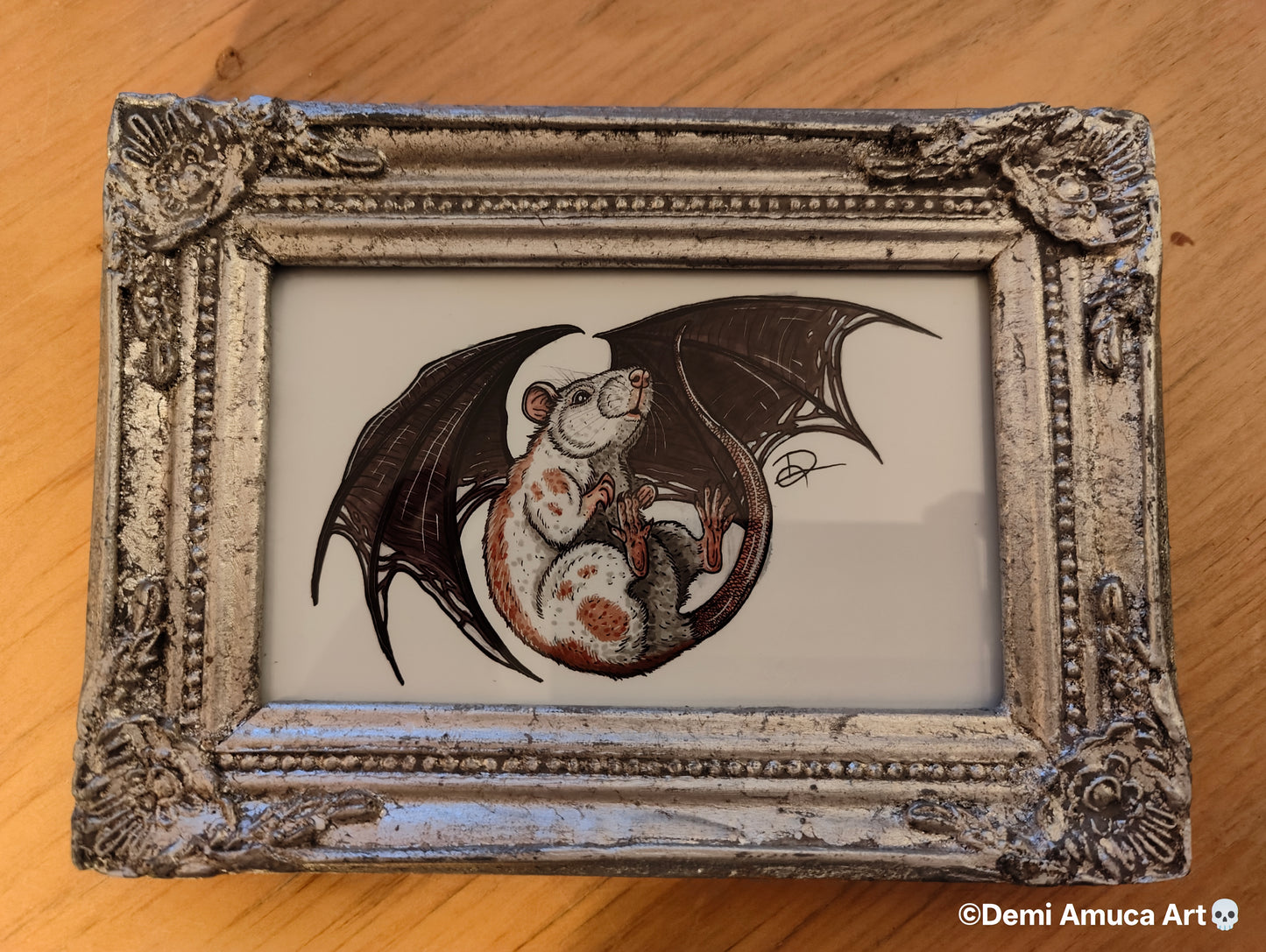 Framed Art Print Batrat 2.0