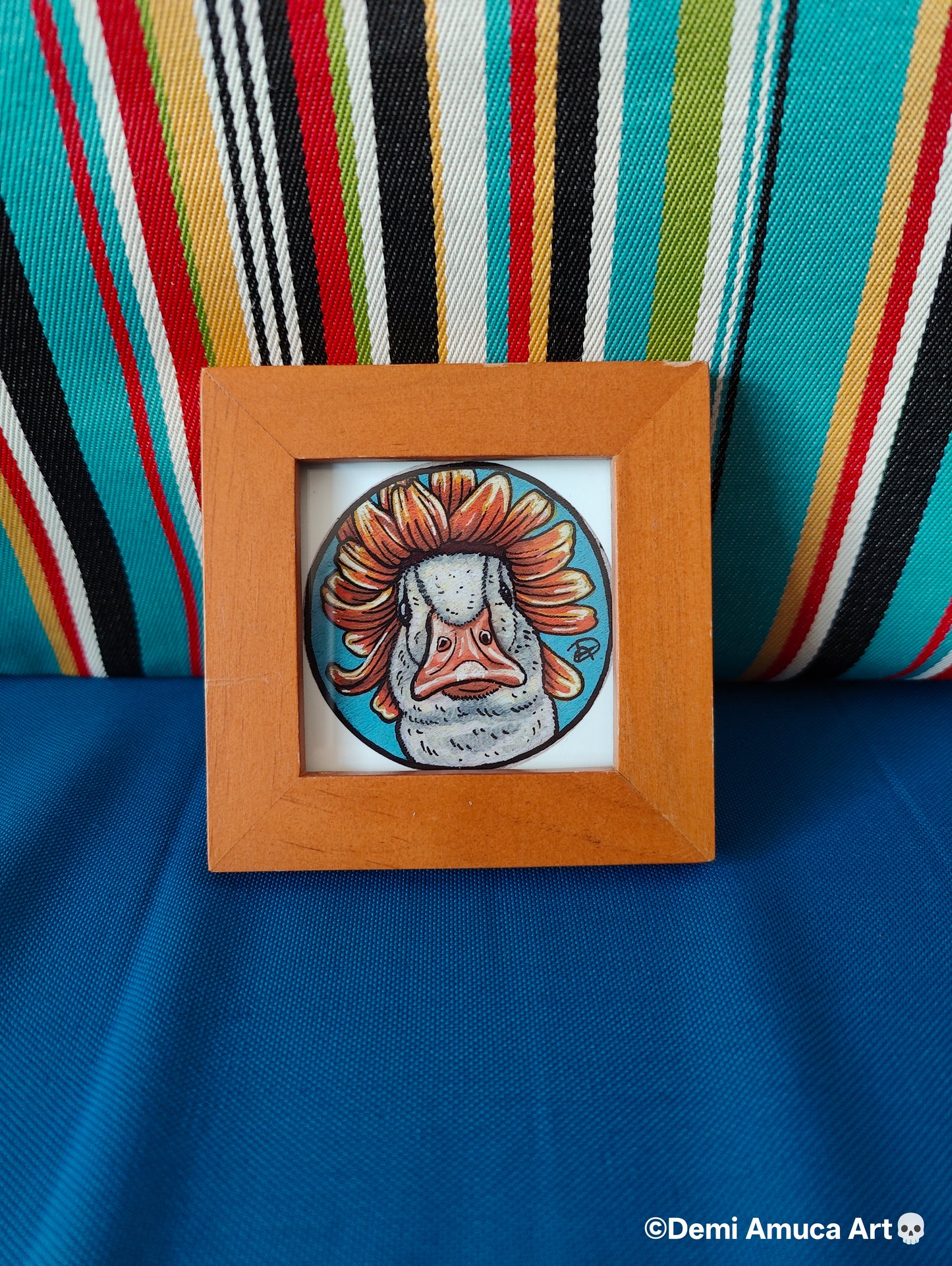 Framed Art Print Ducky's