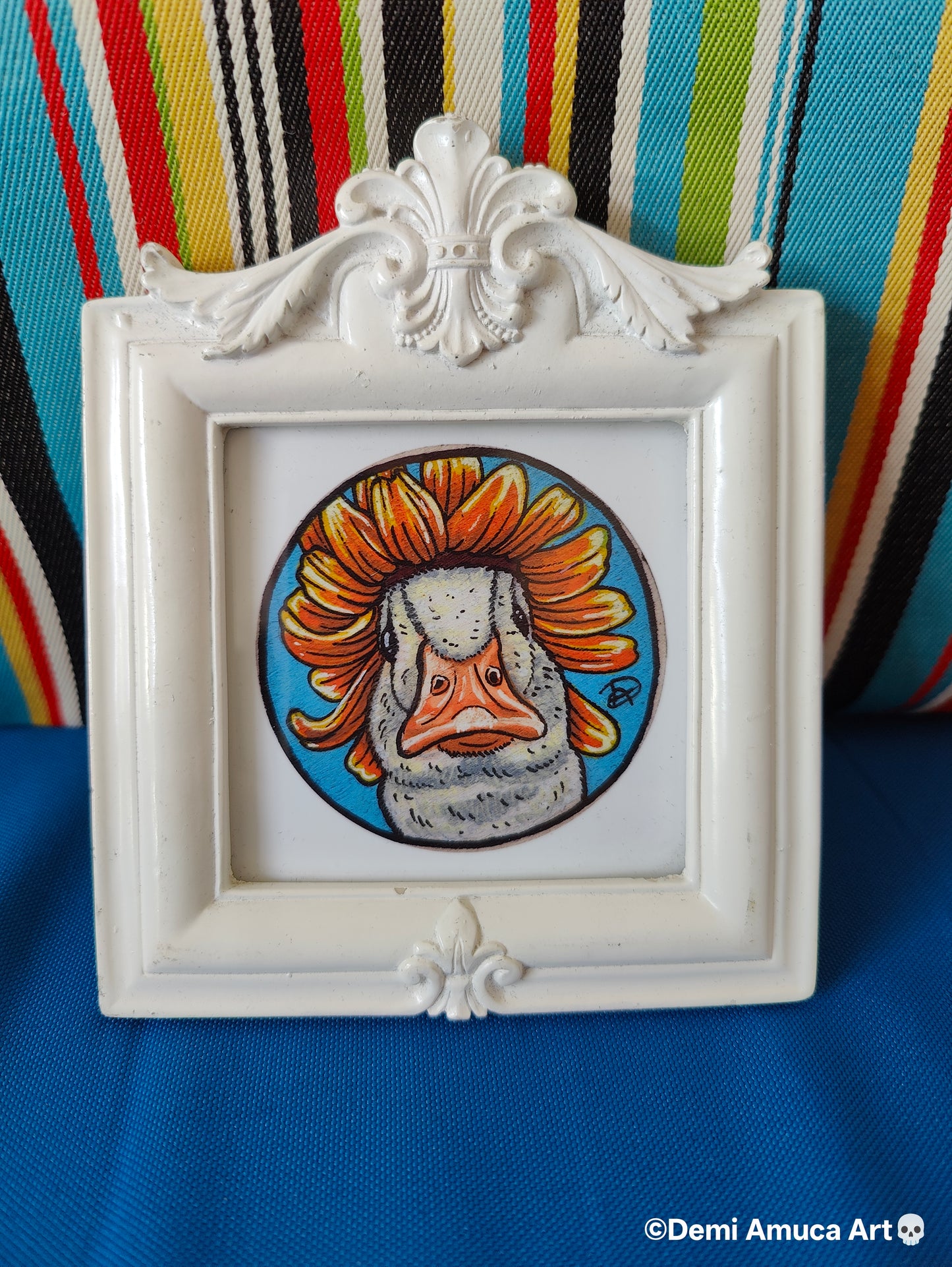 Framed Art Print Ducky's