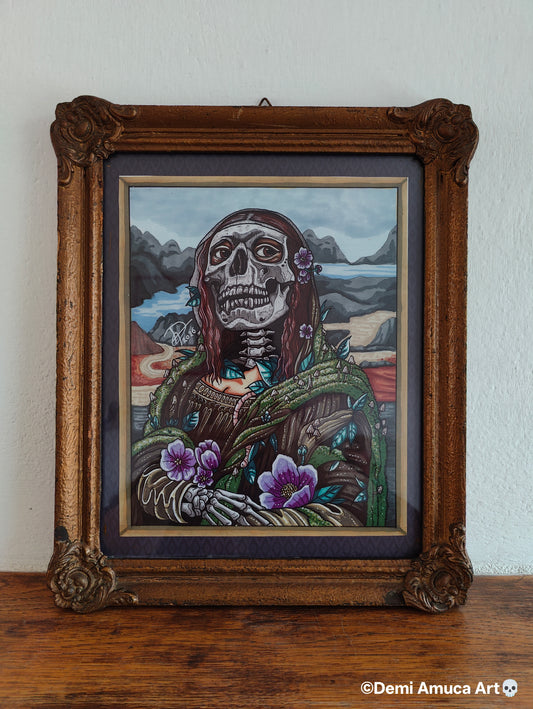 Framed Art Print: Boney Lisa