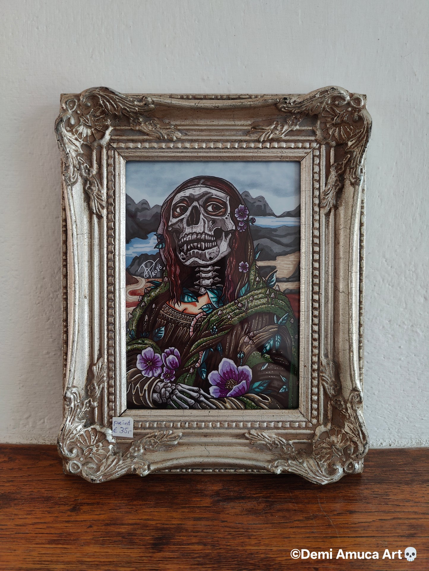 Framed Art Print: Boney Lisa