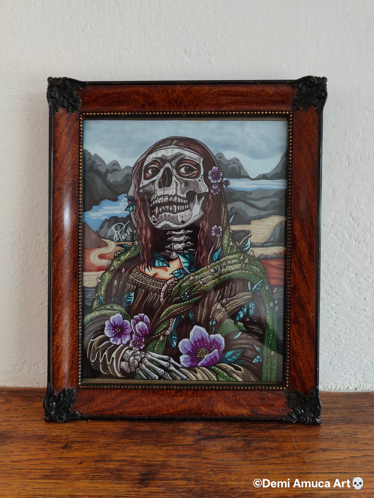 Framed Art Print: Boney Lisa