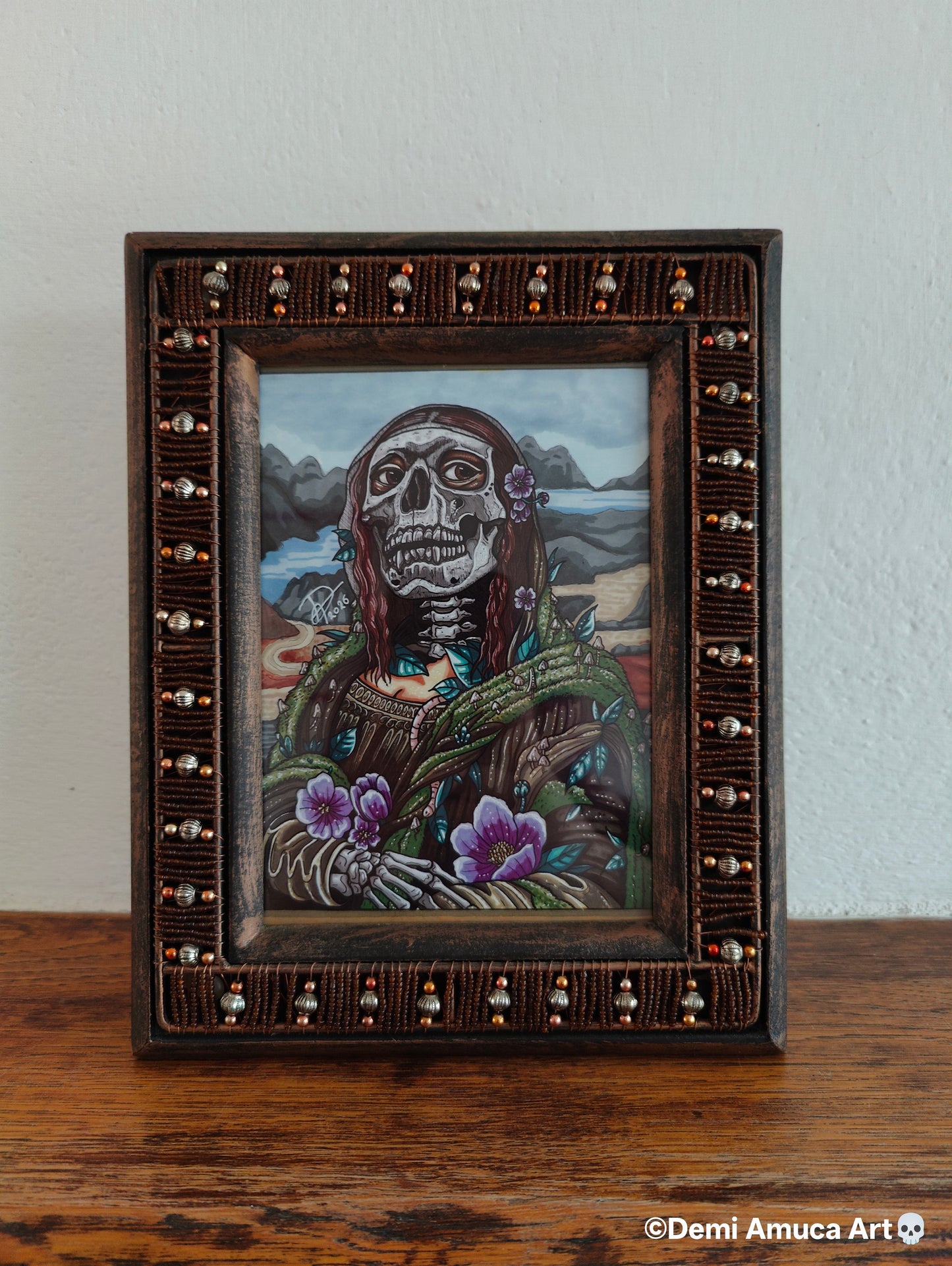 Framed Art Print: Boney Lisa