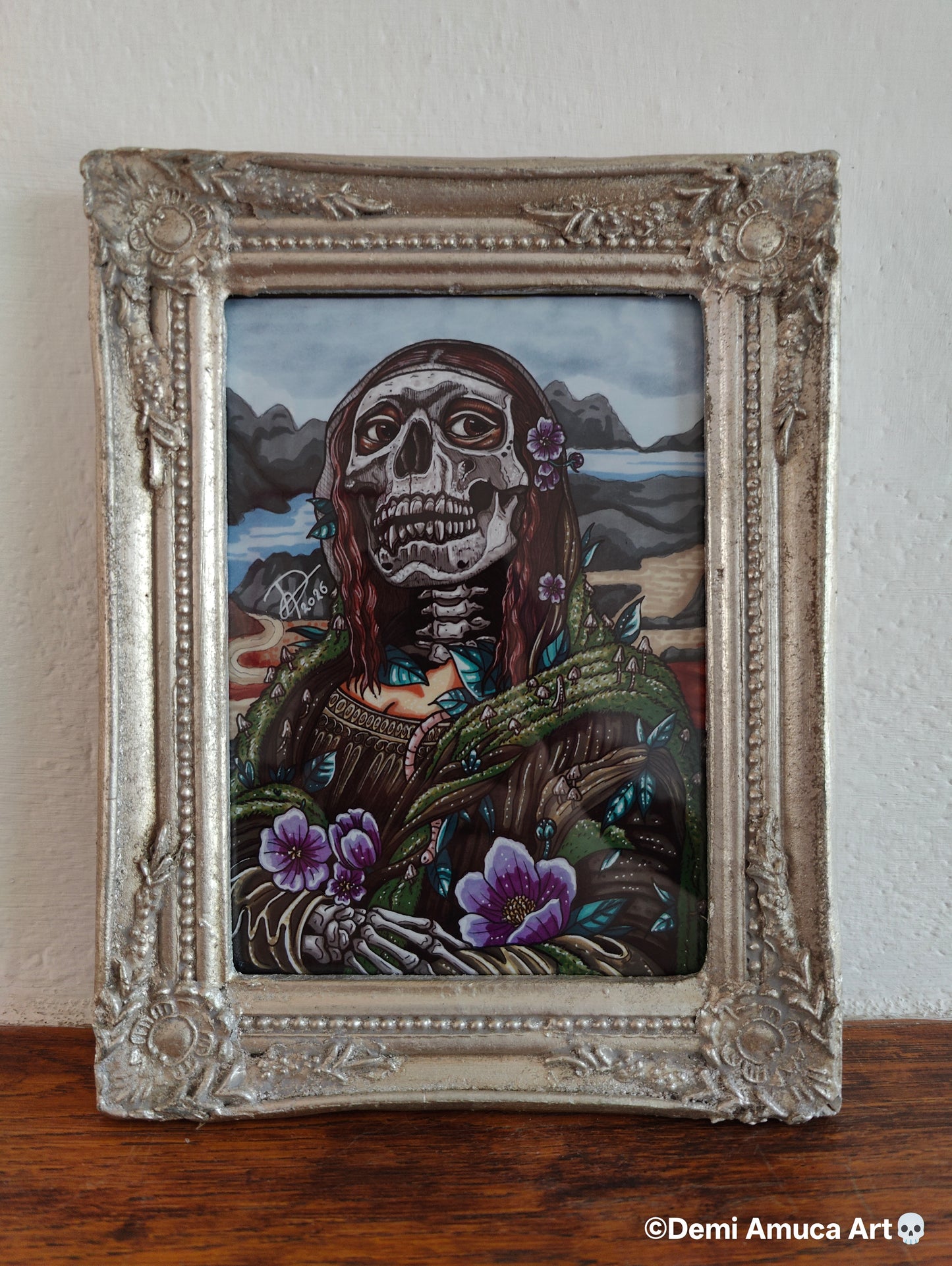 Framed Art Print: Boney Lisa