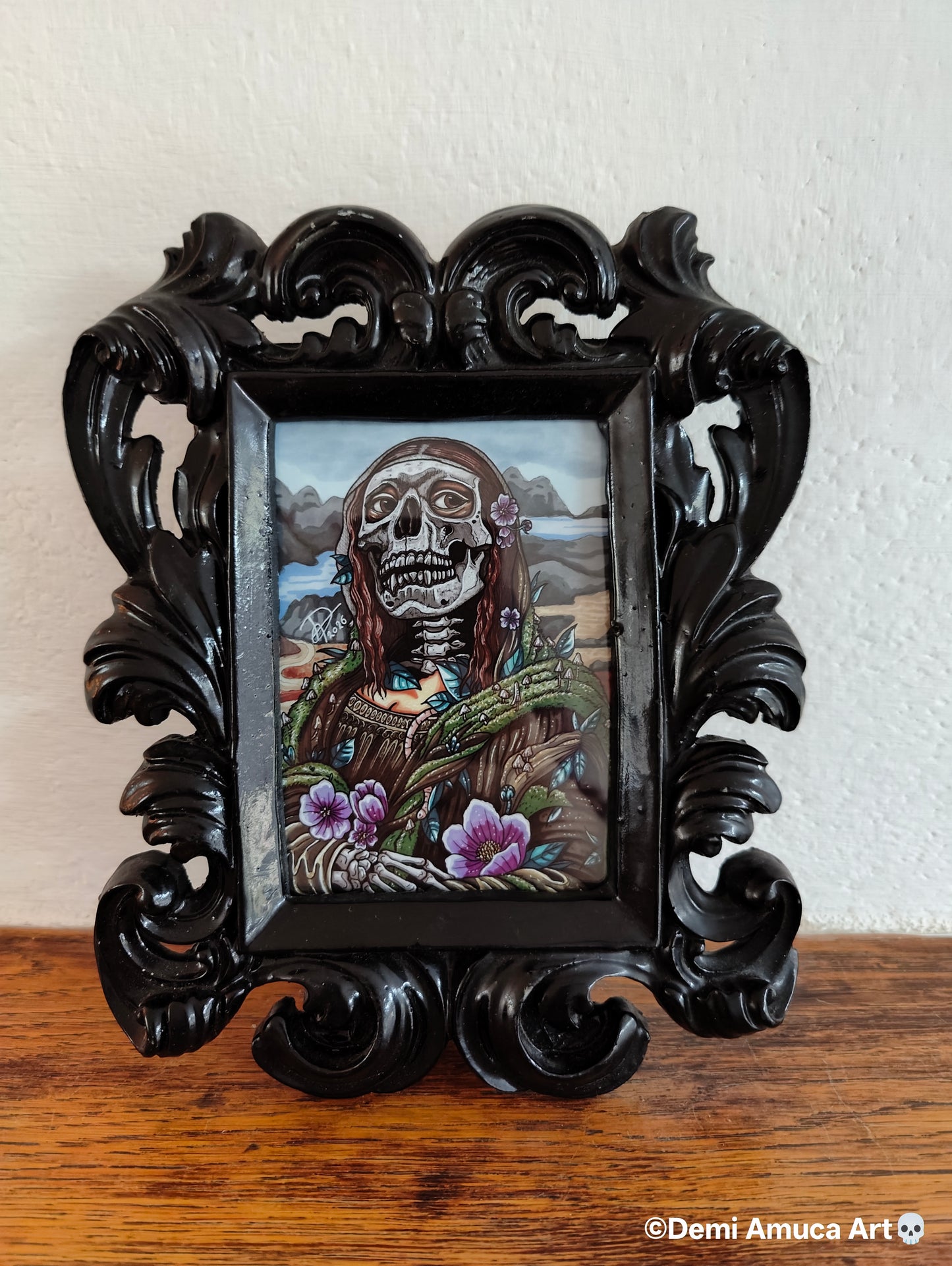 Framed Art Print: Boney Lisa