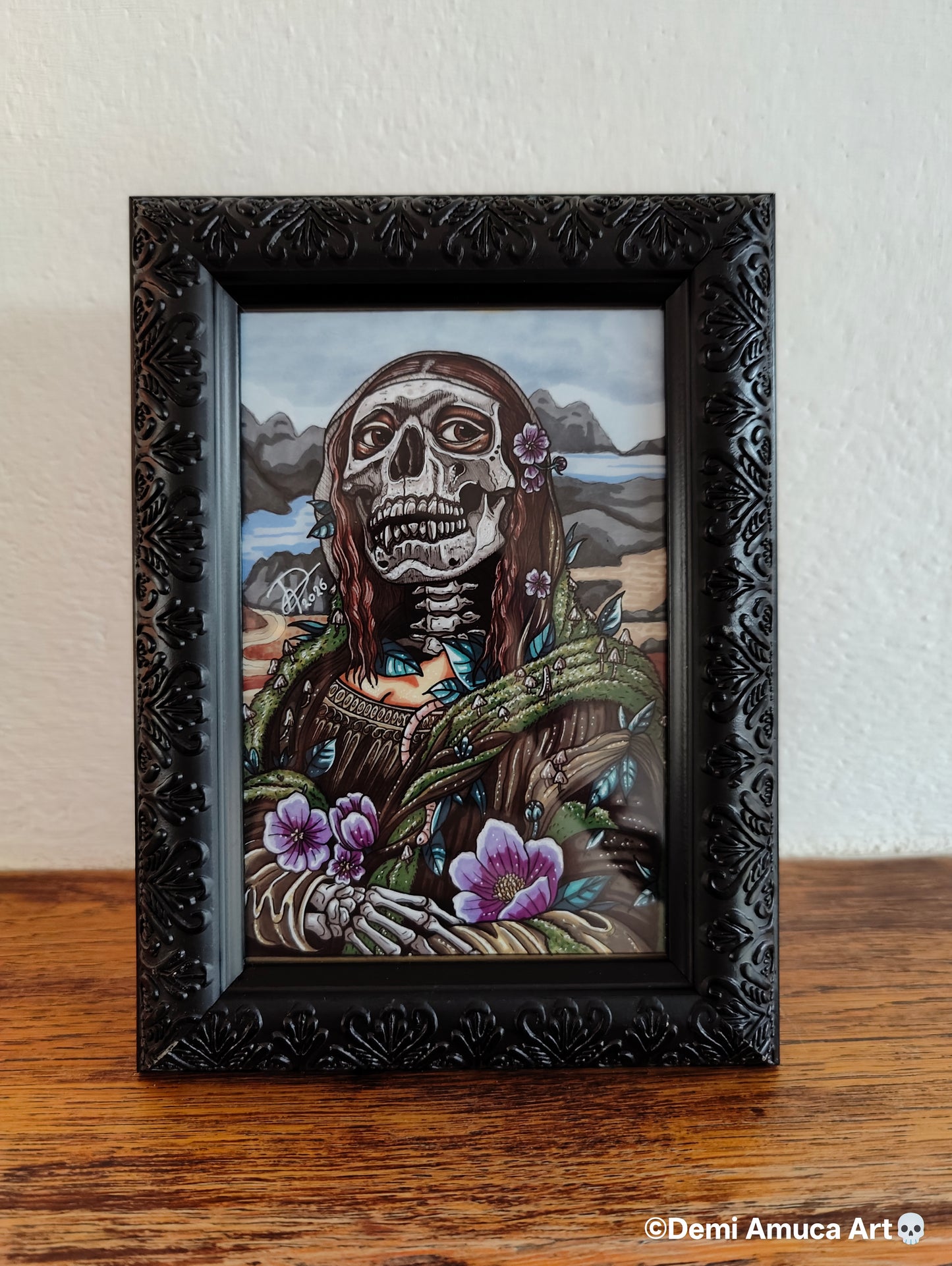 Framed Art Print: Boney Lisa