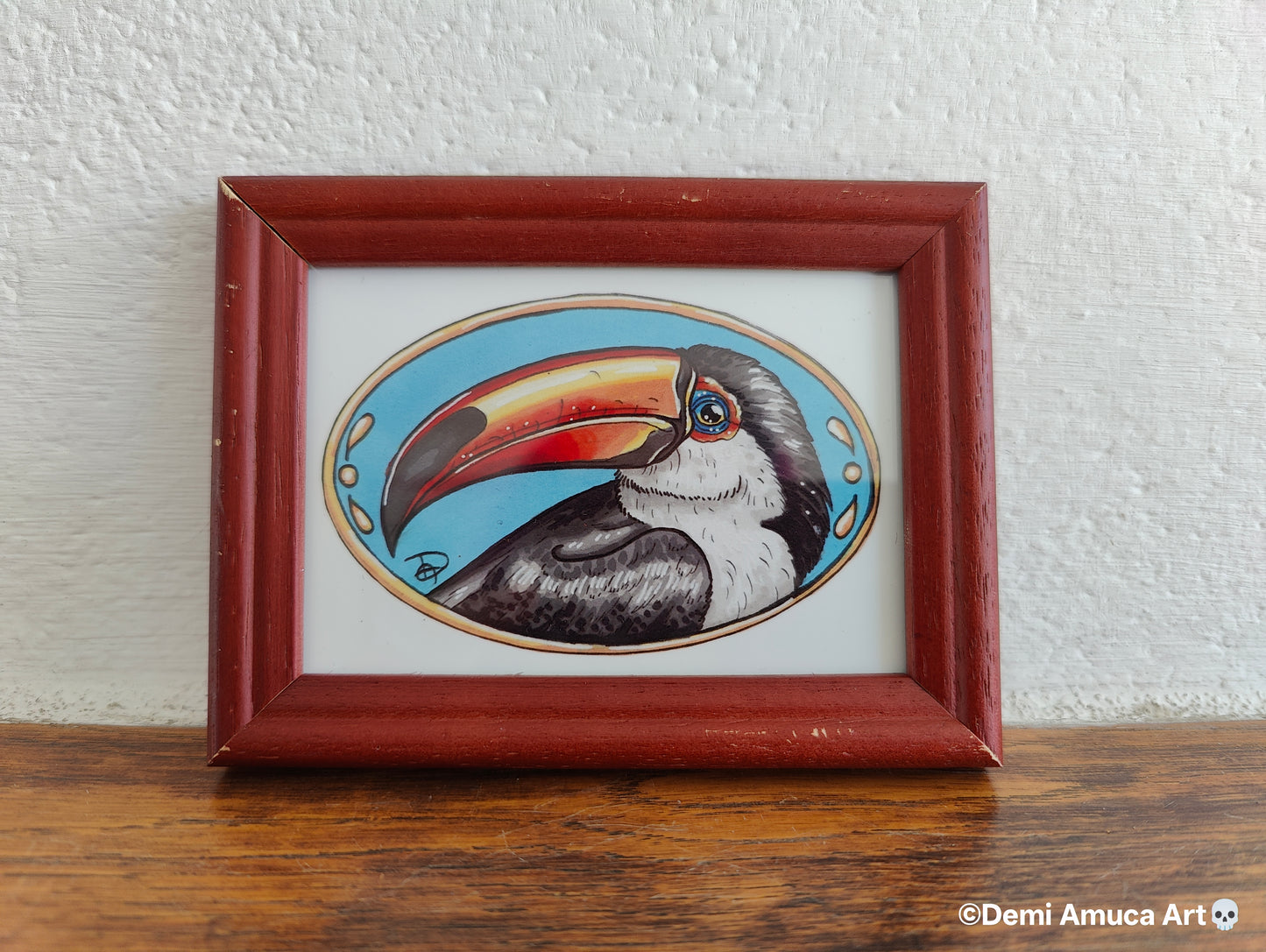 Framed Art Print: Toucan