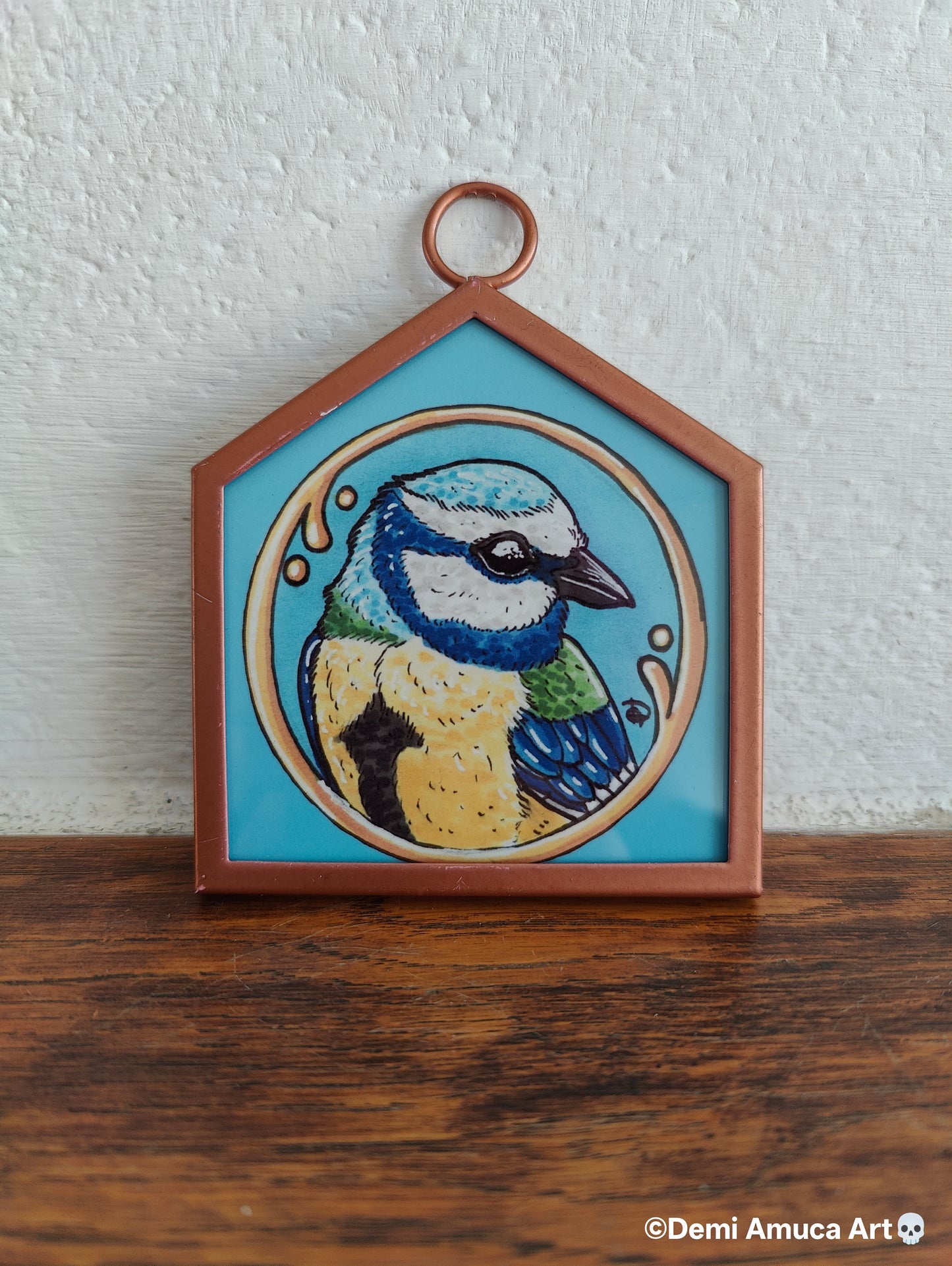 Framed Art Print: Great tit