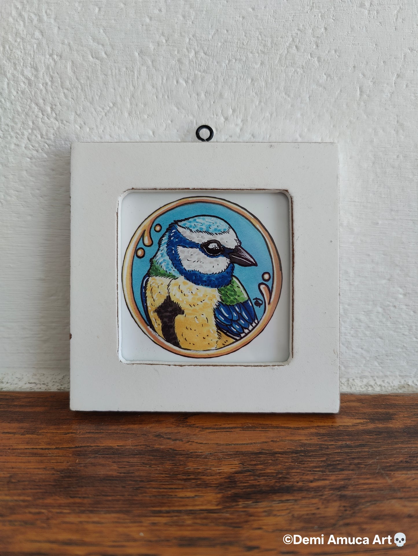Framed Art Print: Great tit