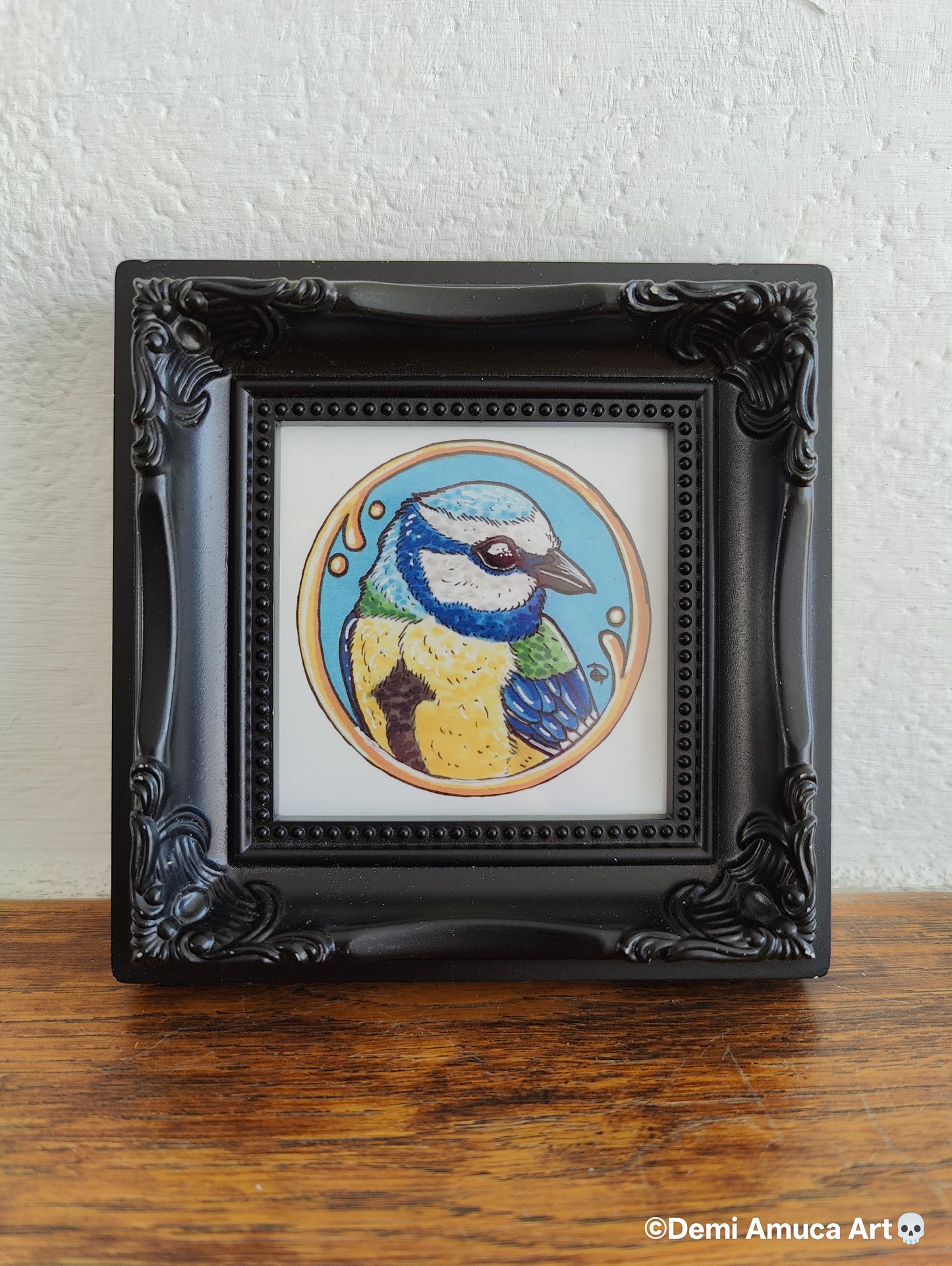 Framed Art Print: Great tit