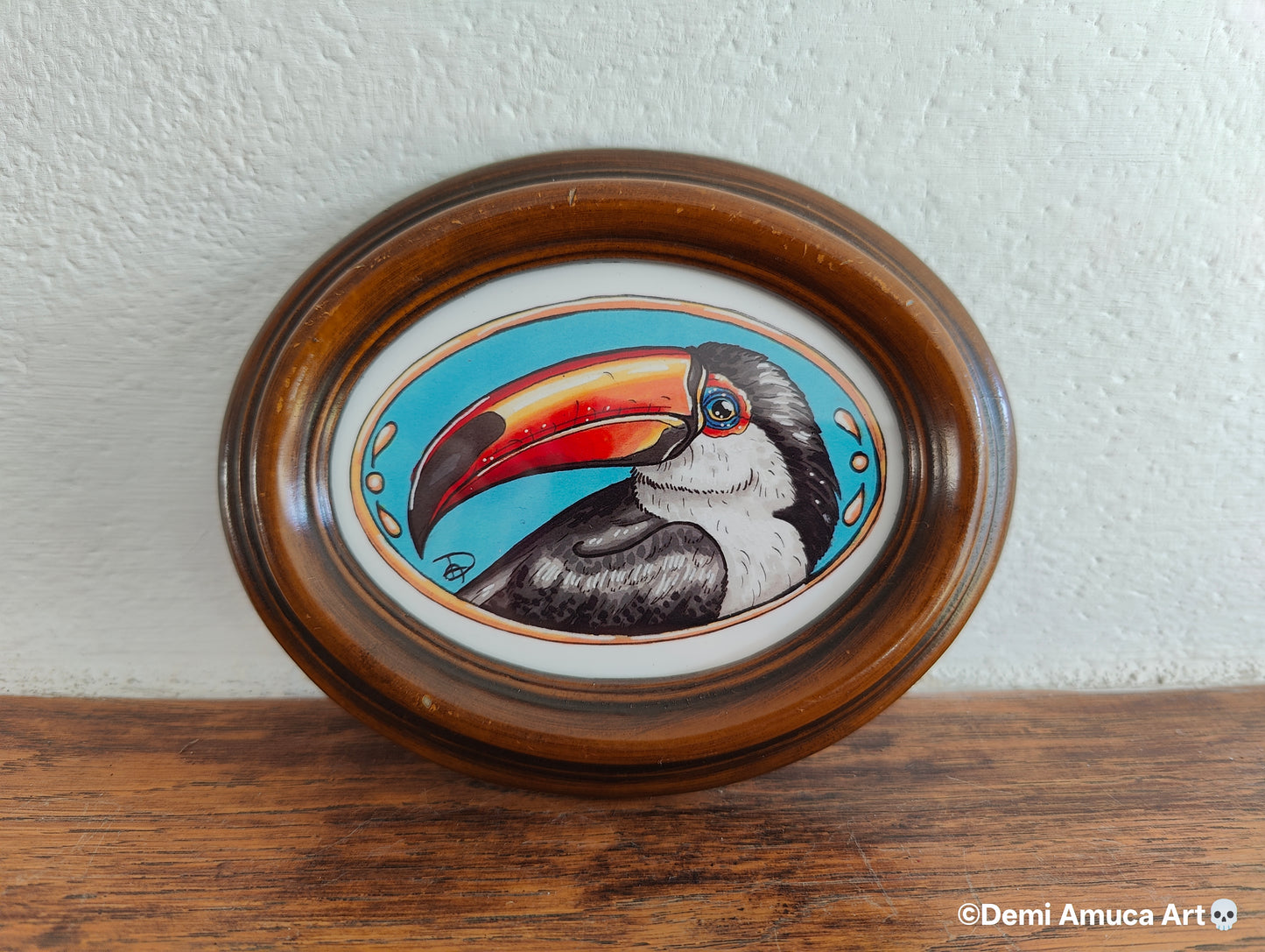 Framed Art Print: Toucan