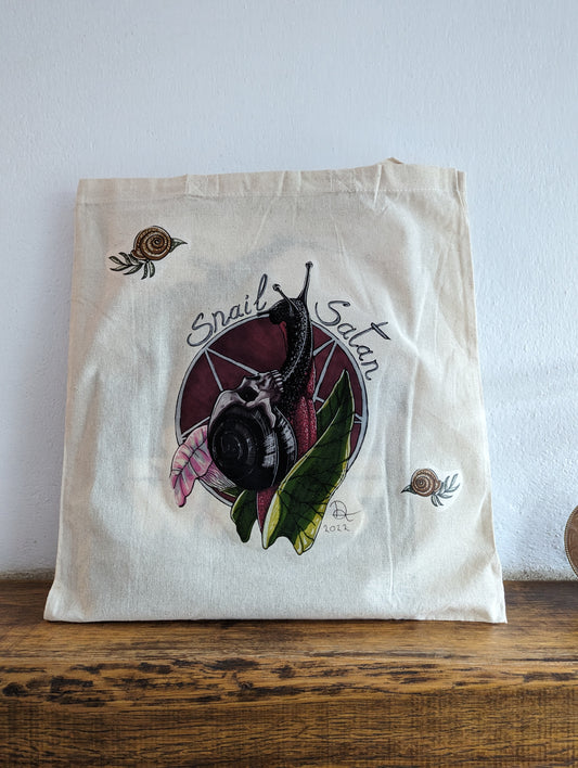 Snailsatan Totebag