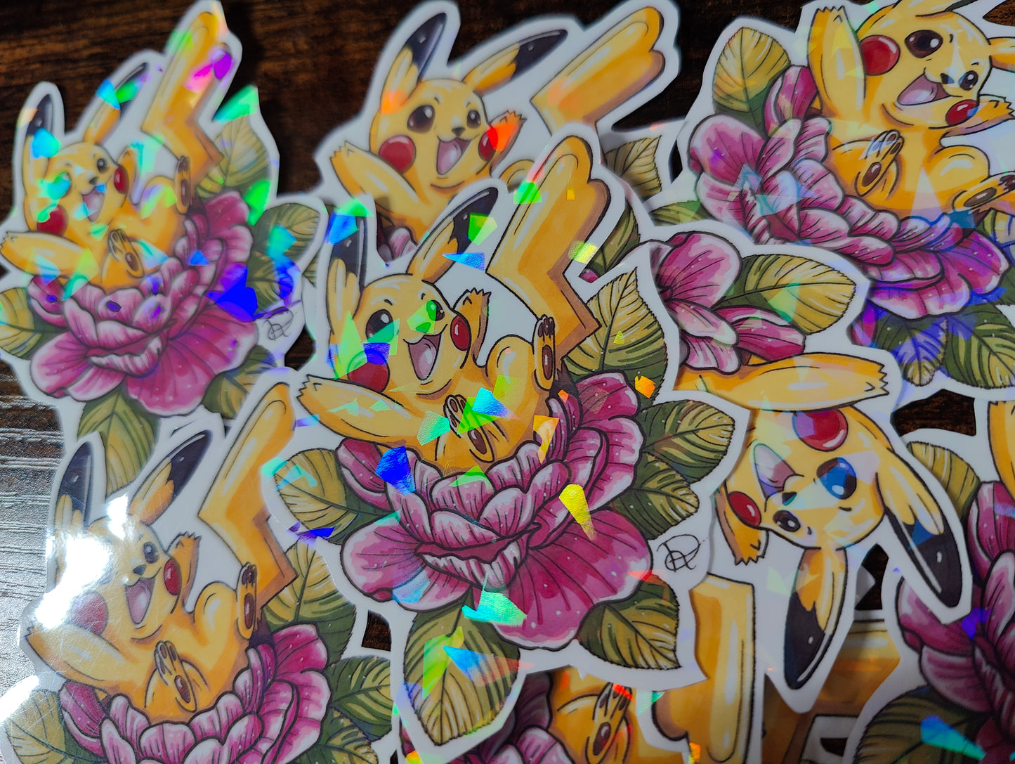 Sticker Peony Pikachu