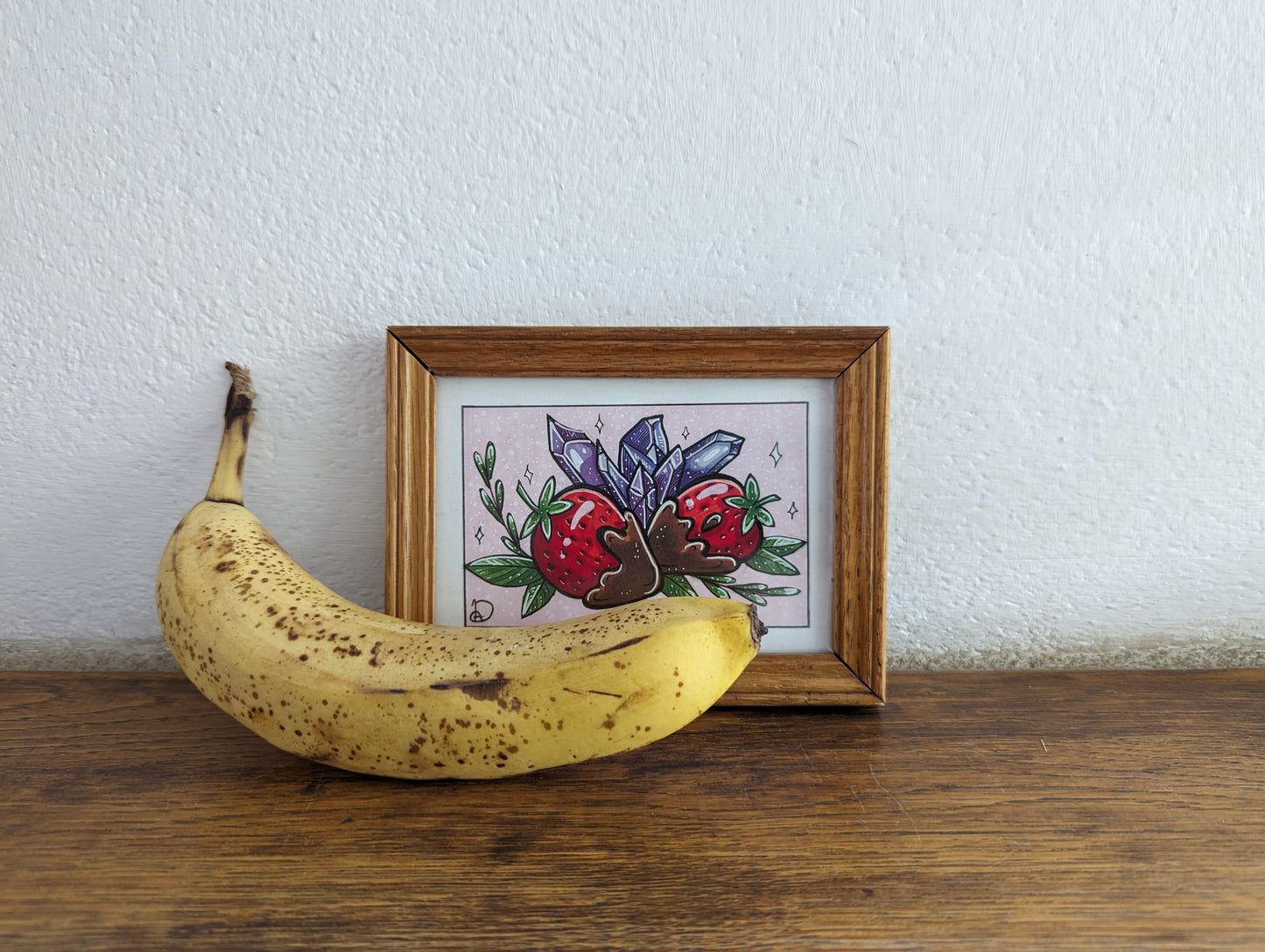 Framed Original Strawberries