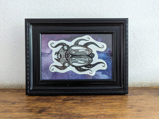 Framed Original Scarab