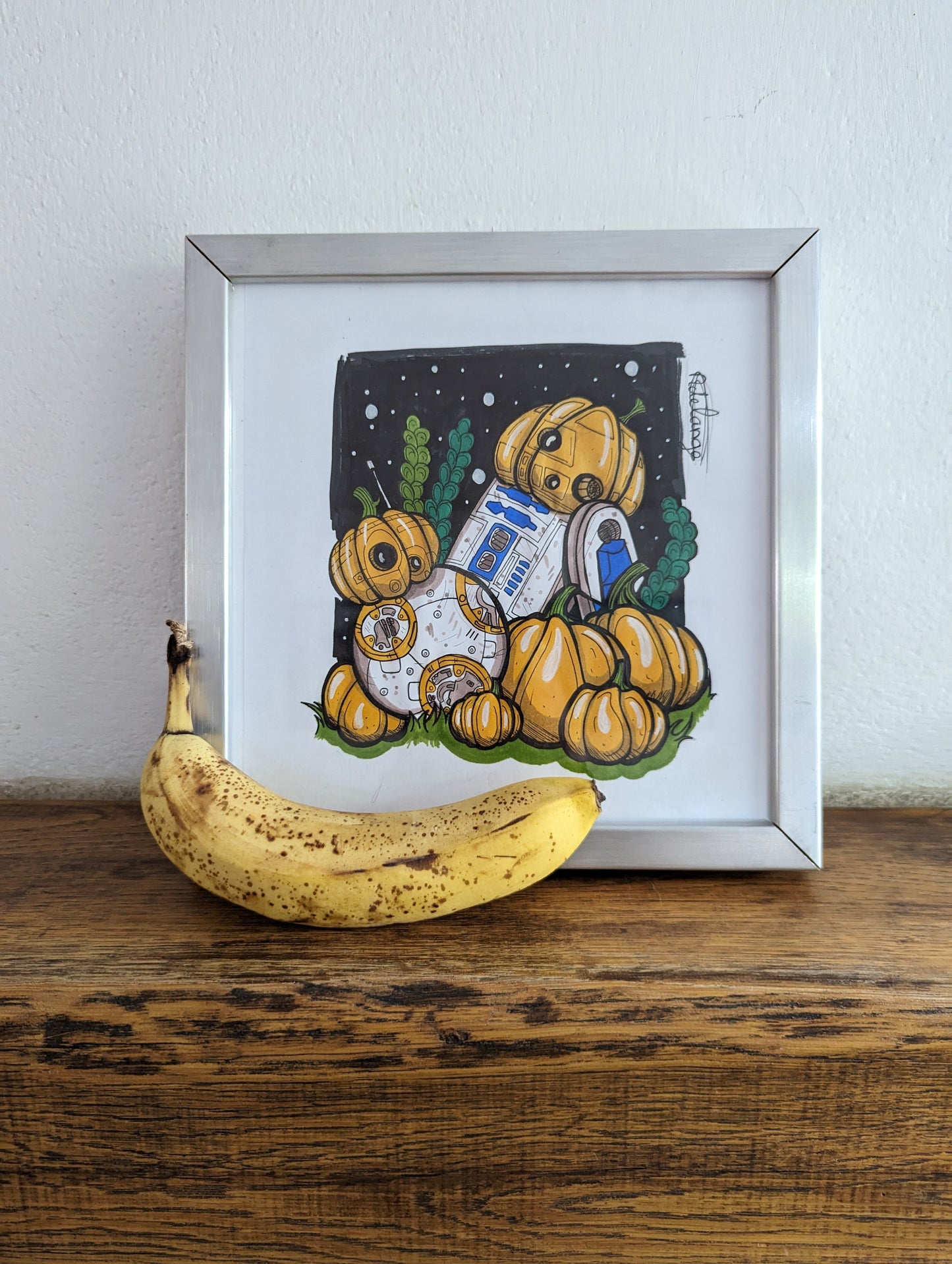 Framed Original Pumpkin bots