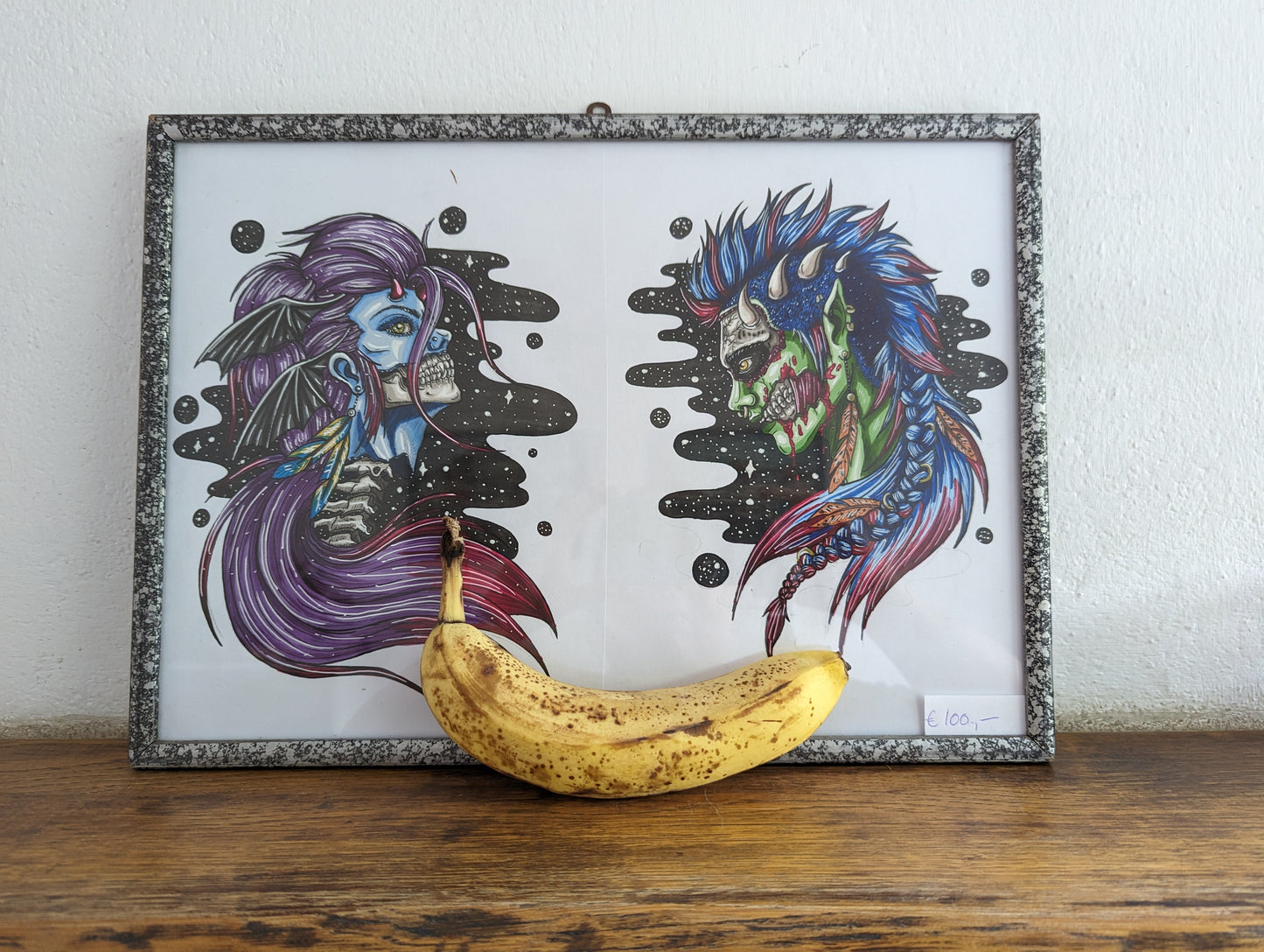 Framed Original Zombie Love (No Shipping)