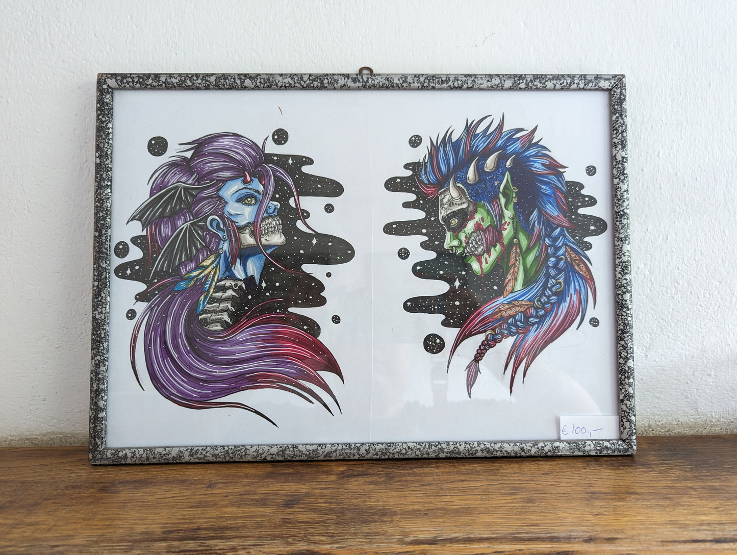 Framed Original Zombie Love (No Shipping)