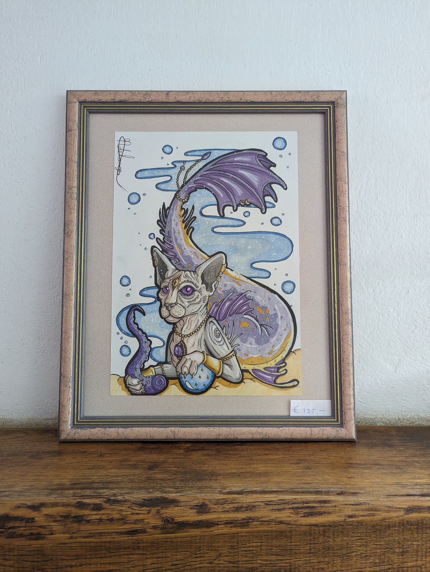 Framed Original Mercat (No Shipping)