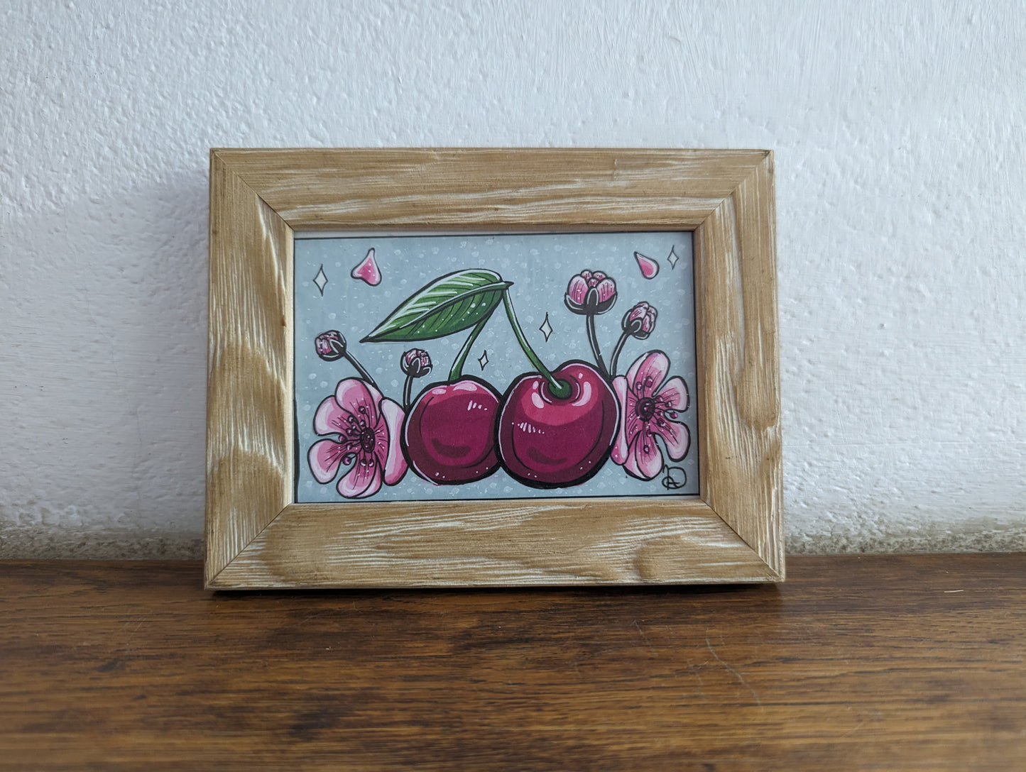 Framed Original Cherries