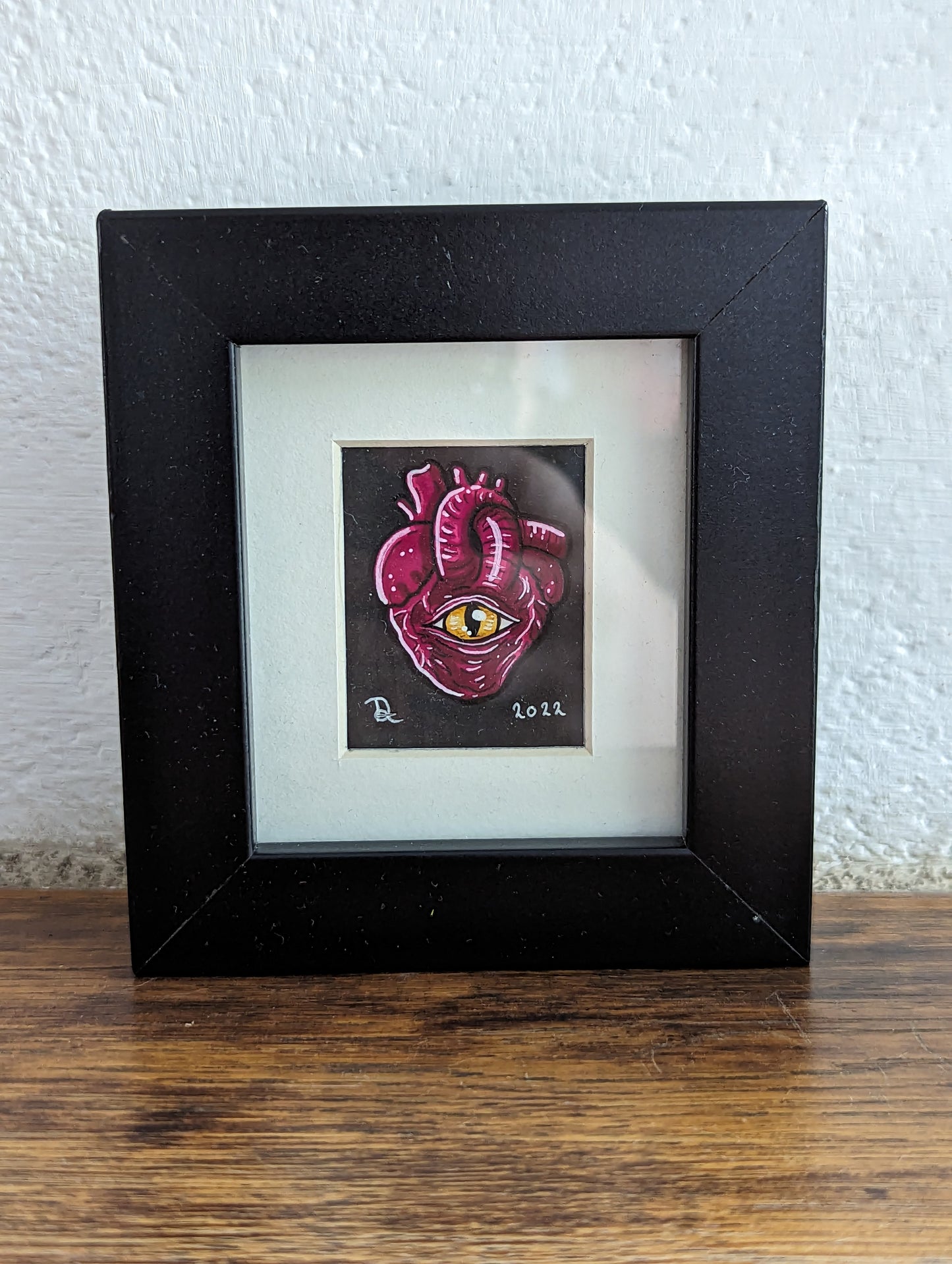 Framed Original Anatomical Hearts