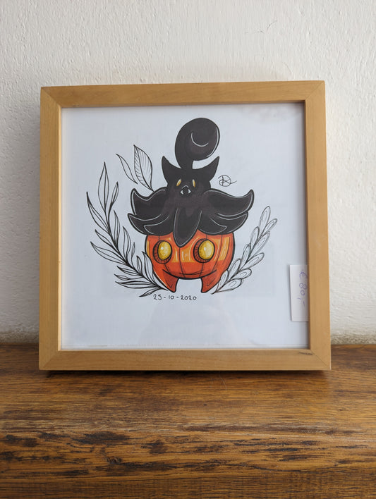 Framed Original Pumpkaboo