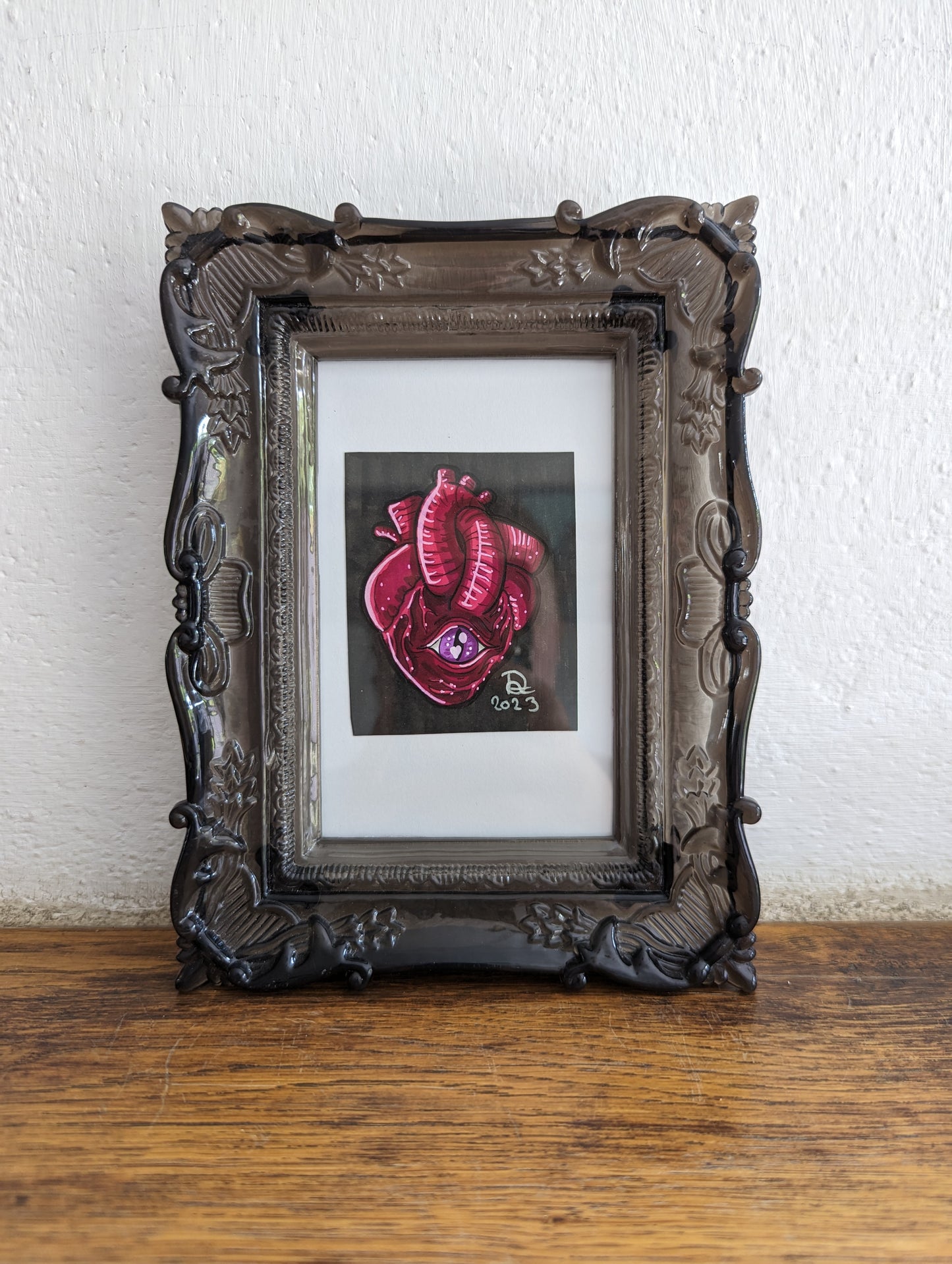 Framed Original Anatomical Hearts