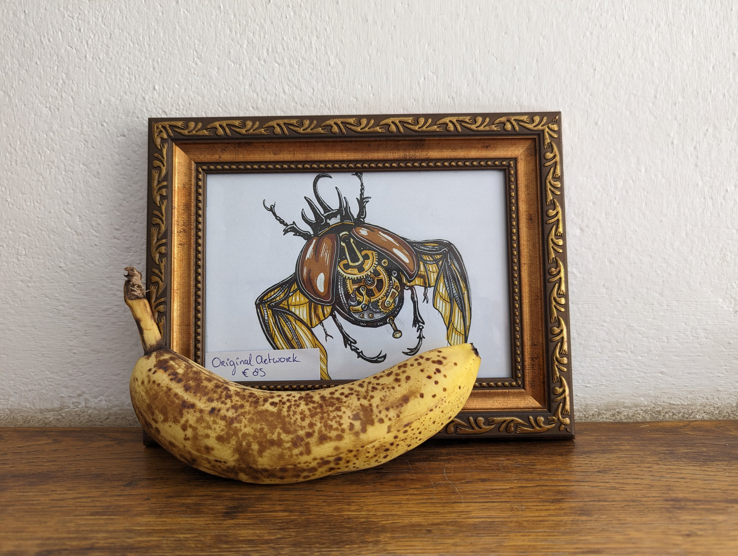 Framed Original Steambug