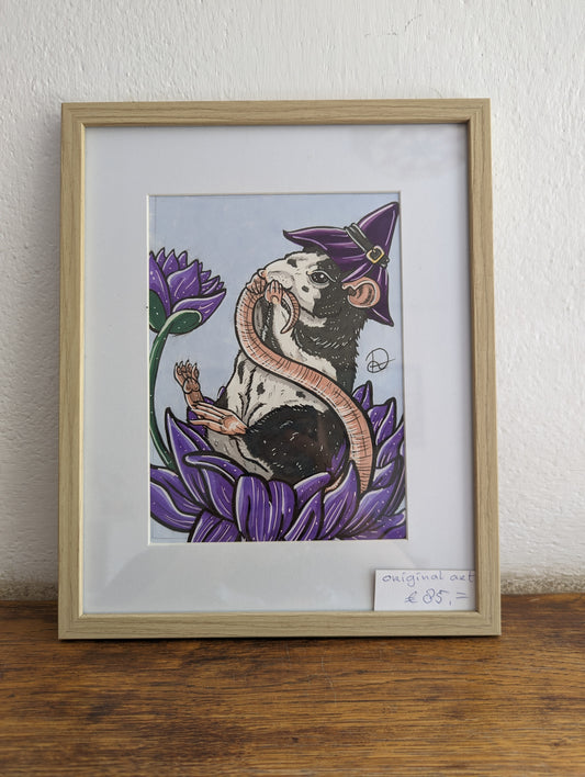 Framed Orignal Witchrat