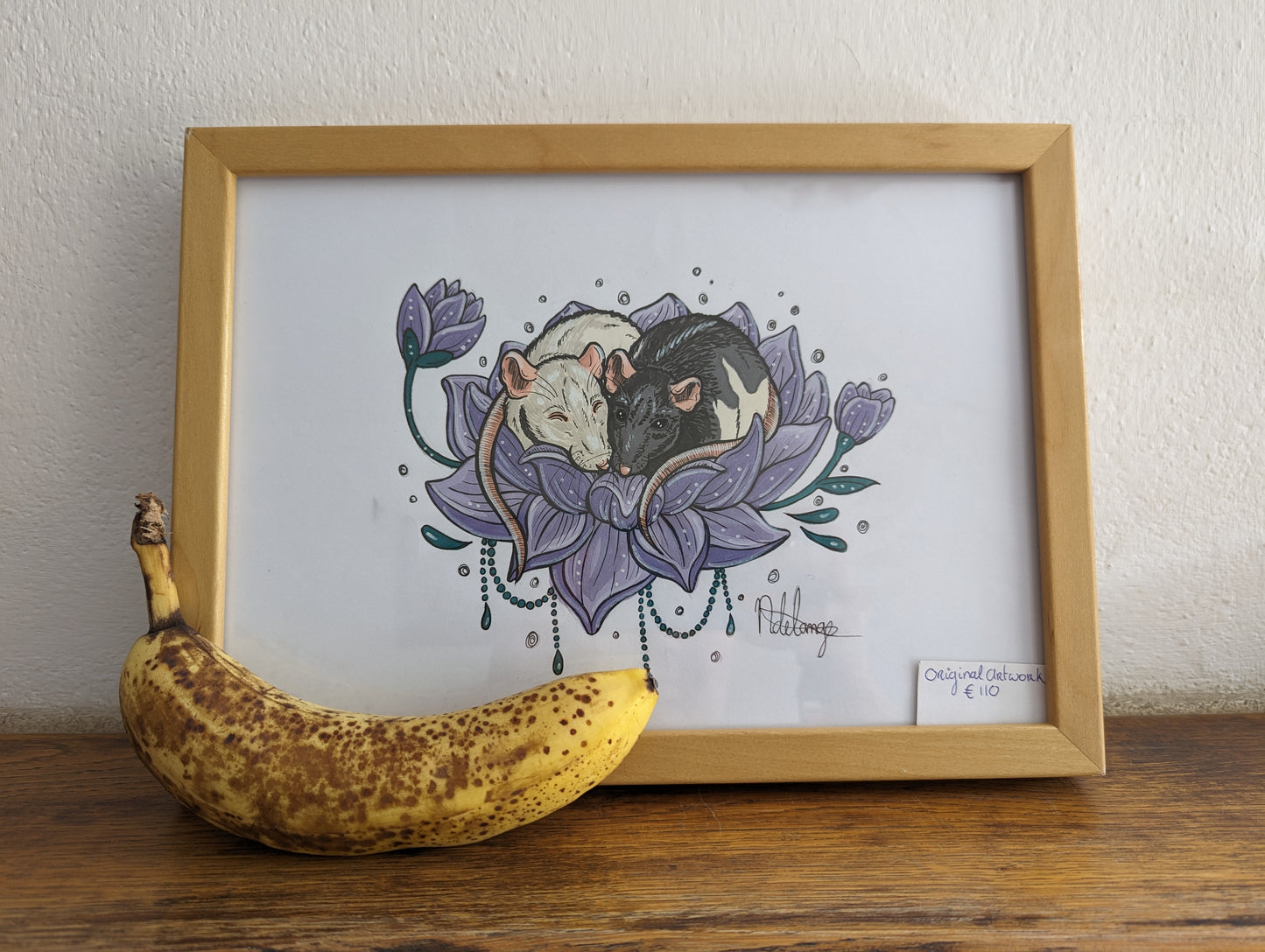 Framed Original Lotusrats