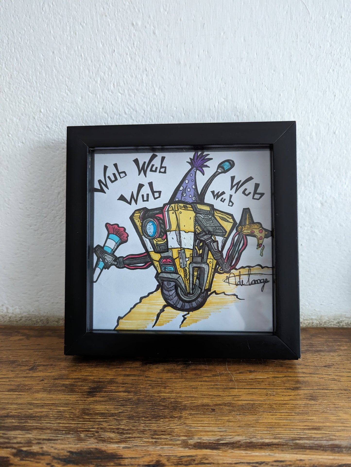 Framed Original Claptrap