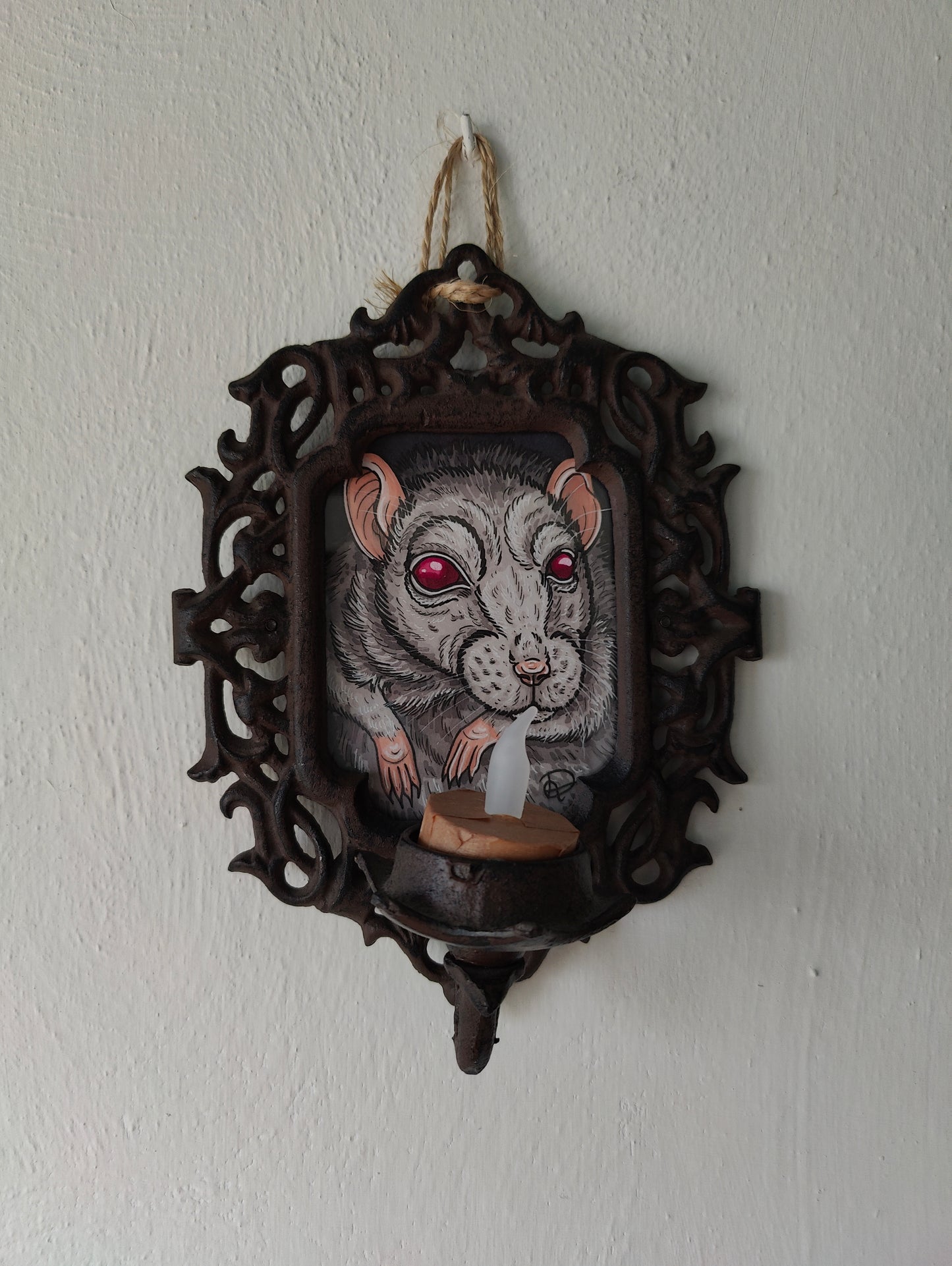 Framed Original Sewer Rat (No Shipping)