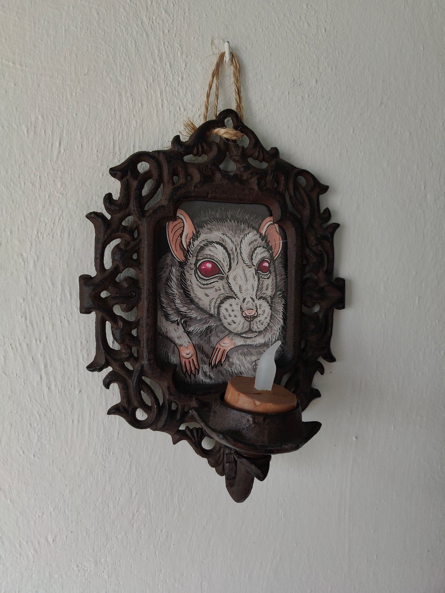 Framed Original Sewer Rat (No Shipping)