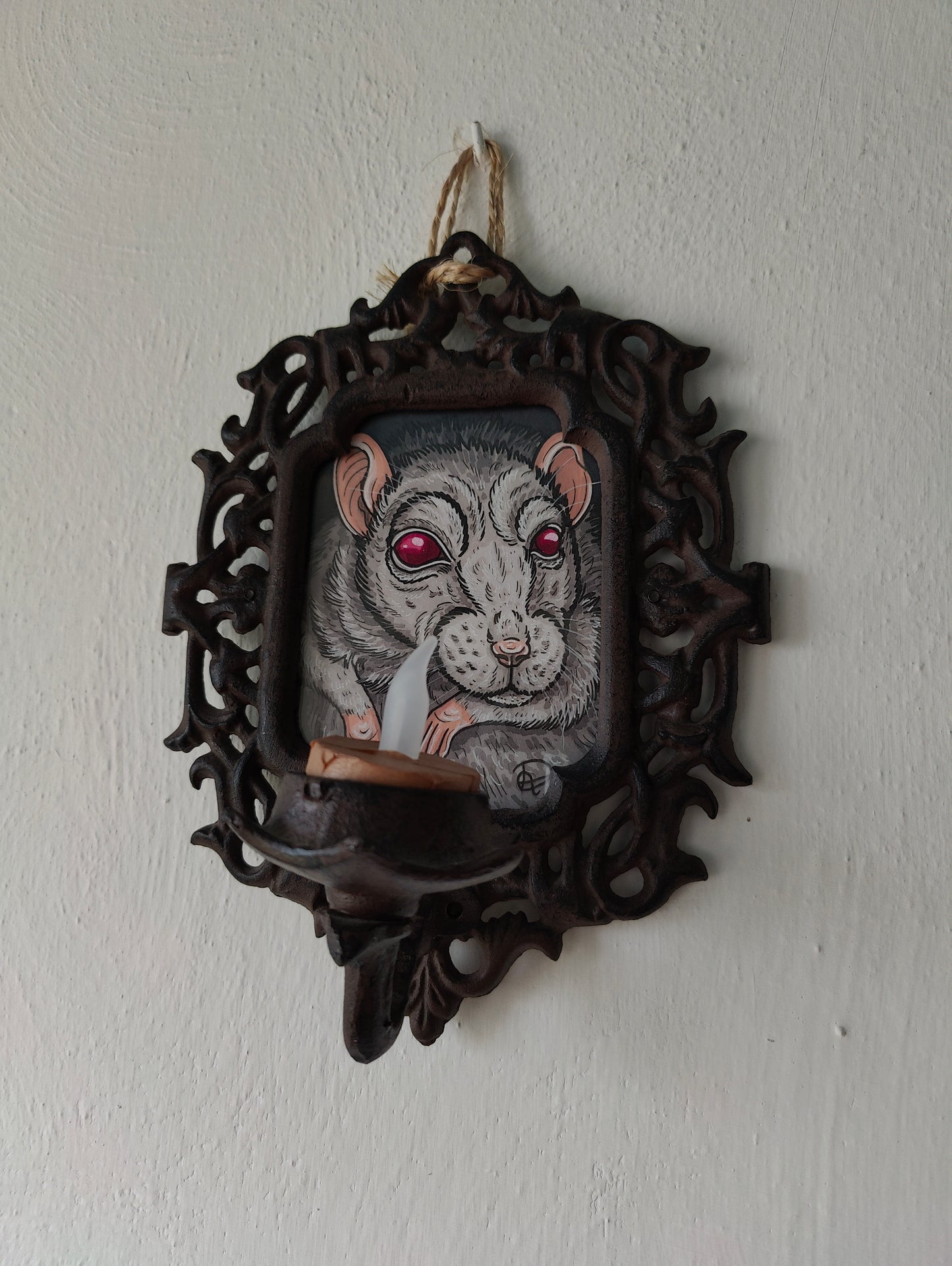 Framed Original Sewer Rat (No Shipping)