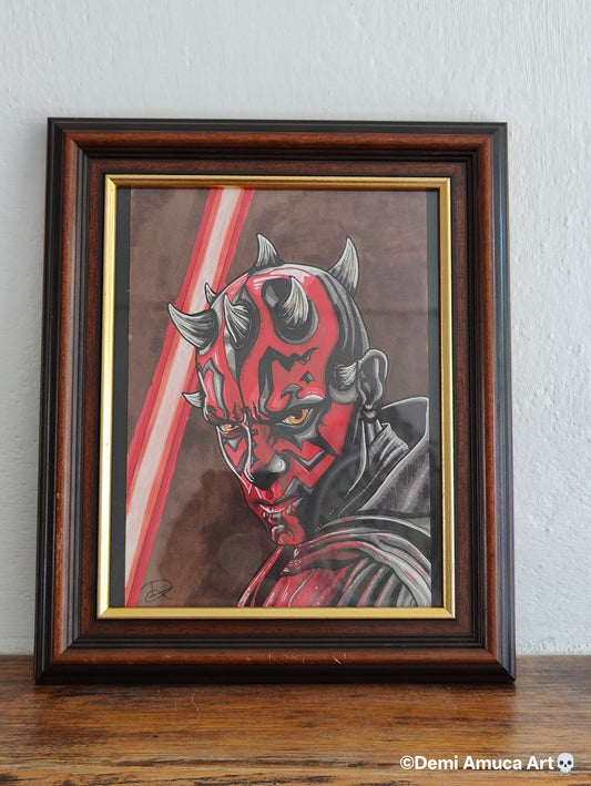 Framed Original: Darth Maul