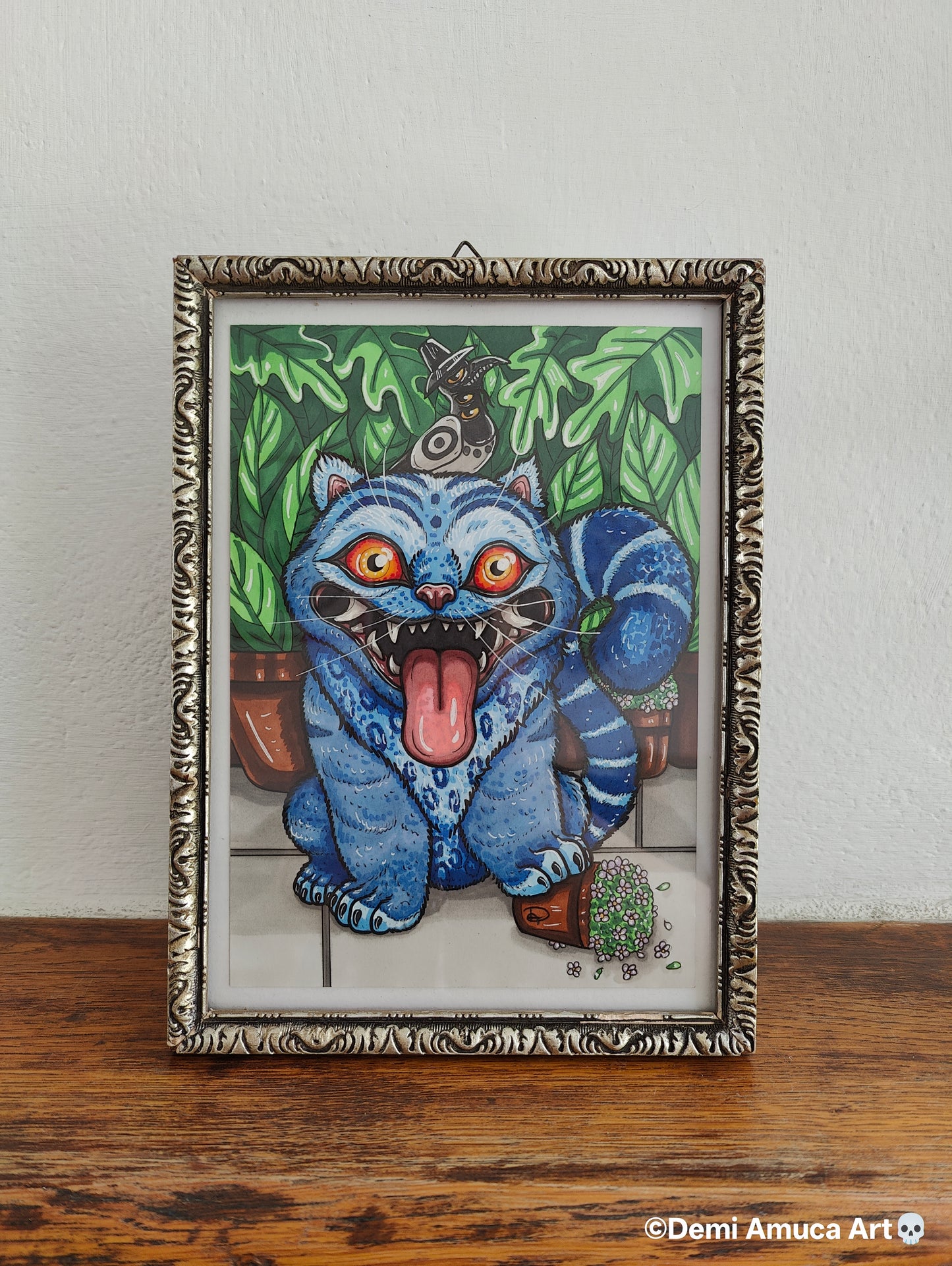 Framed Original Derpy Tiget