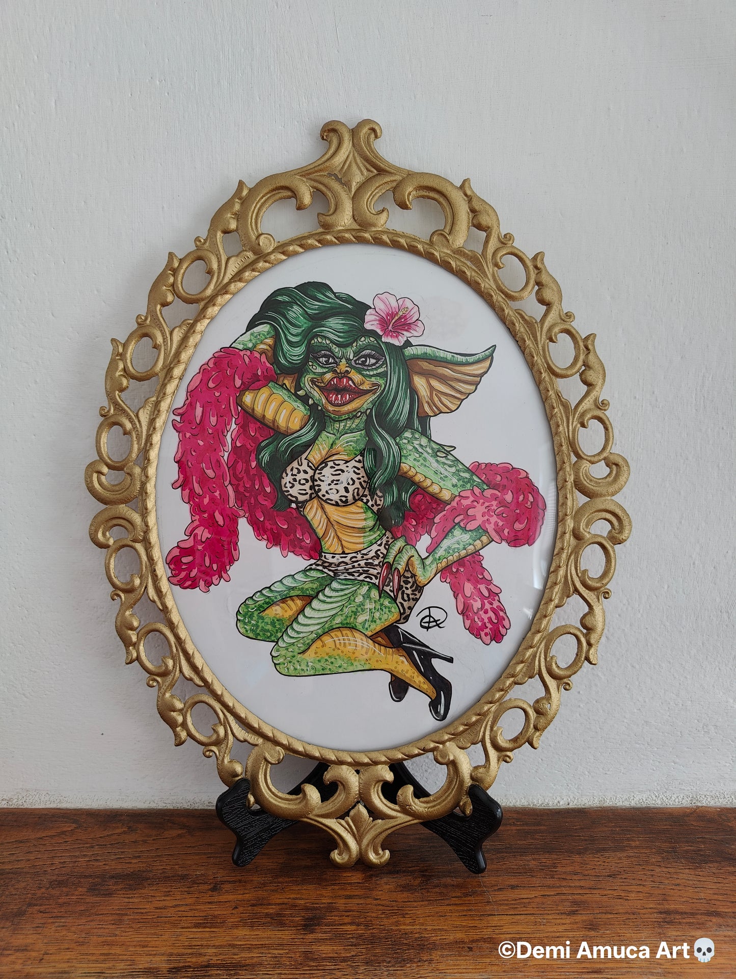 Framed Original Greta Gremlin (No Shipping)