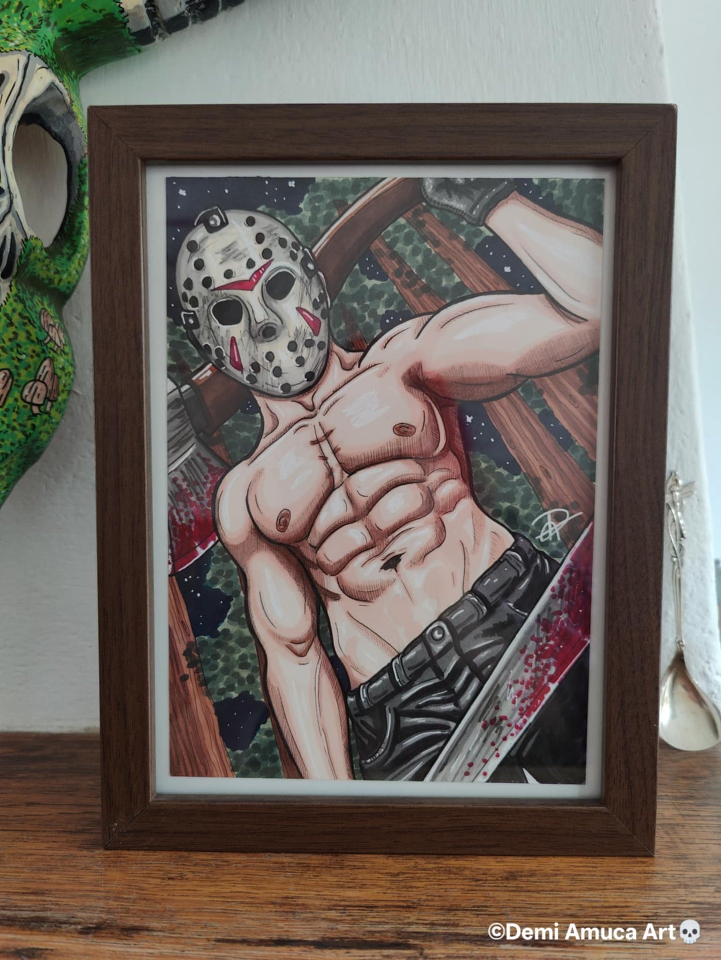 Framed Original Jason Voorhees