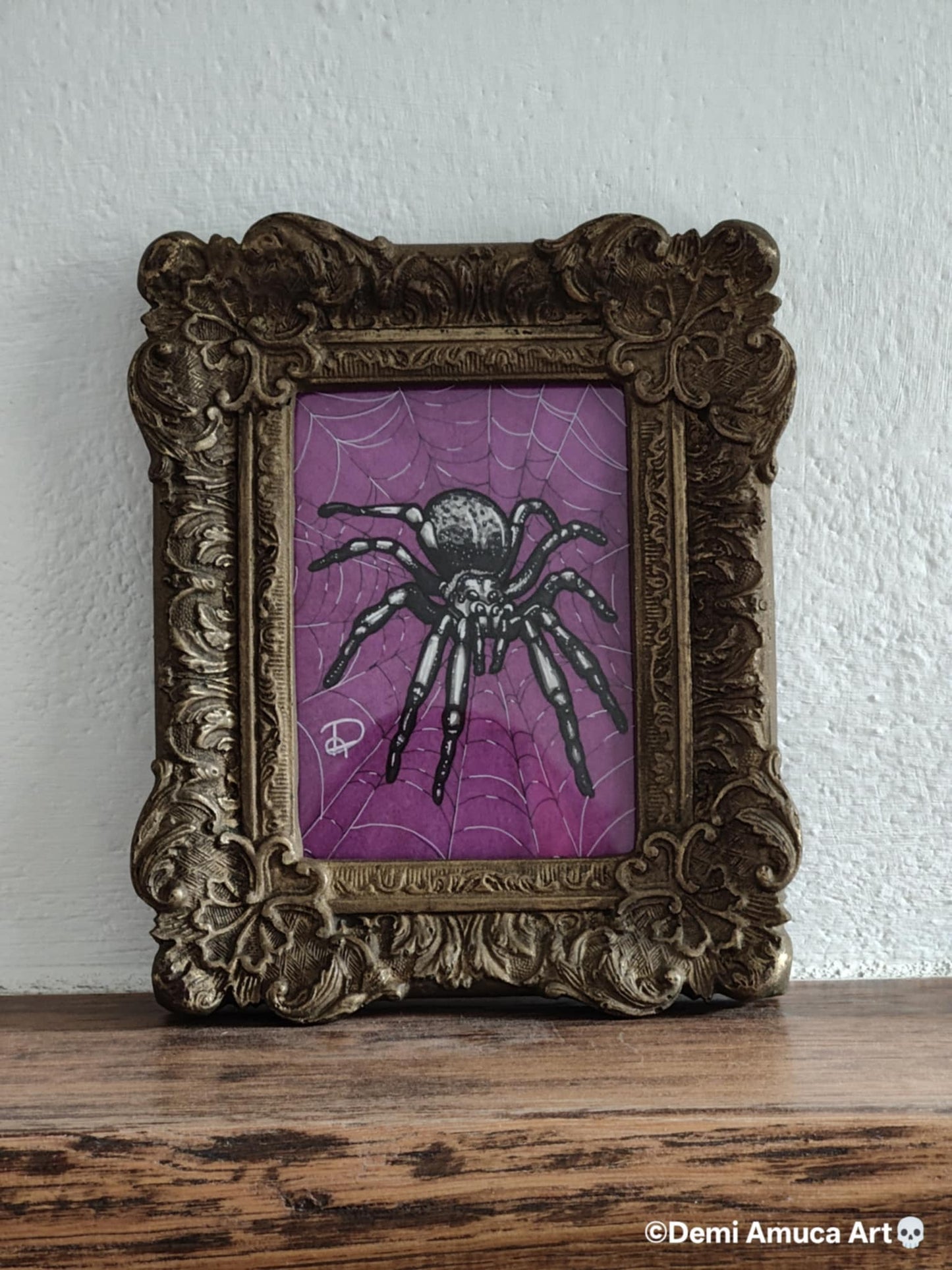 Framed Original Alien Spider