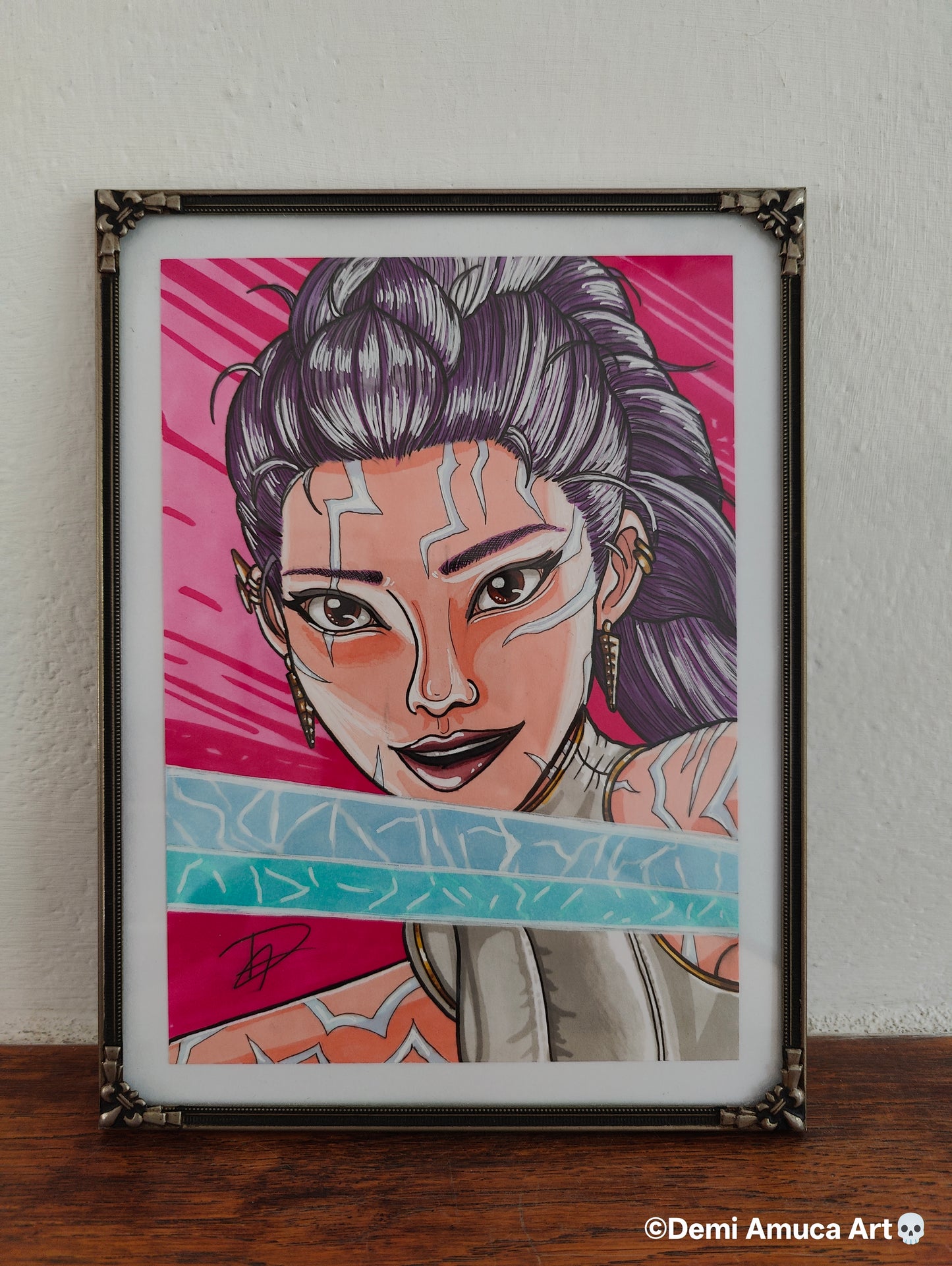 Framed Original Rumi