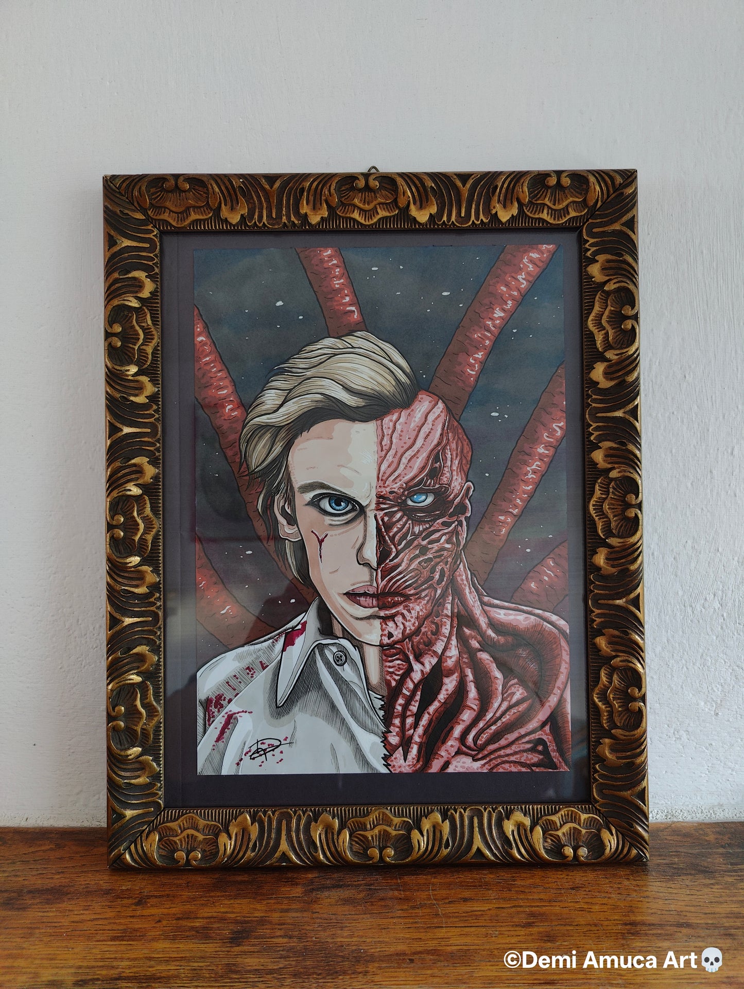 Framed Original: Vecna (No Shipping)