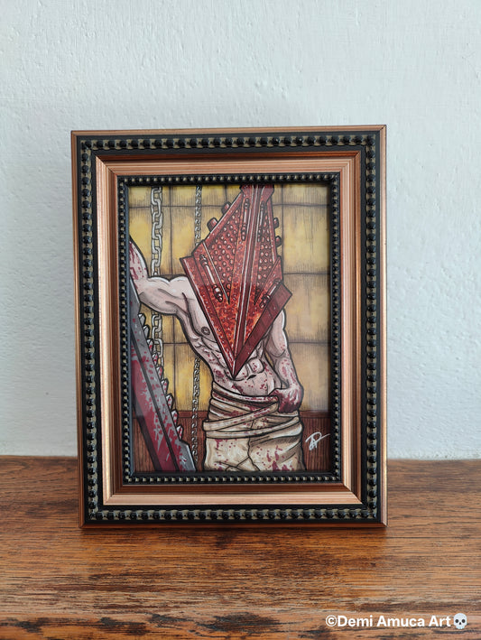 Framed Original: Pyramid Head