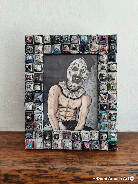 Framed Original: Art The Clown