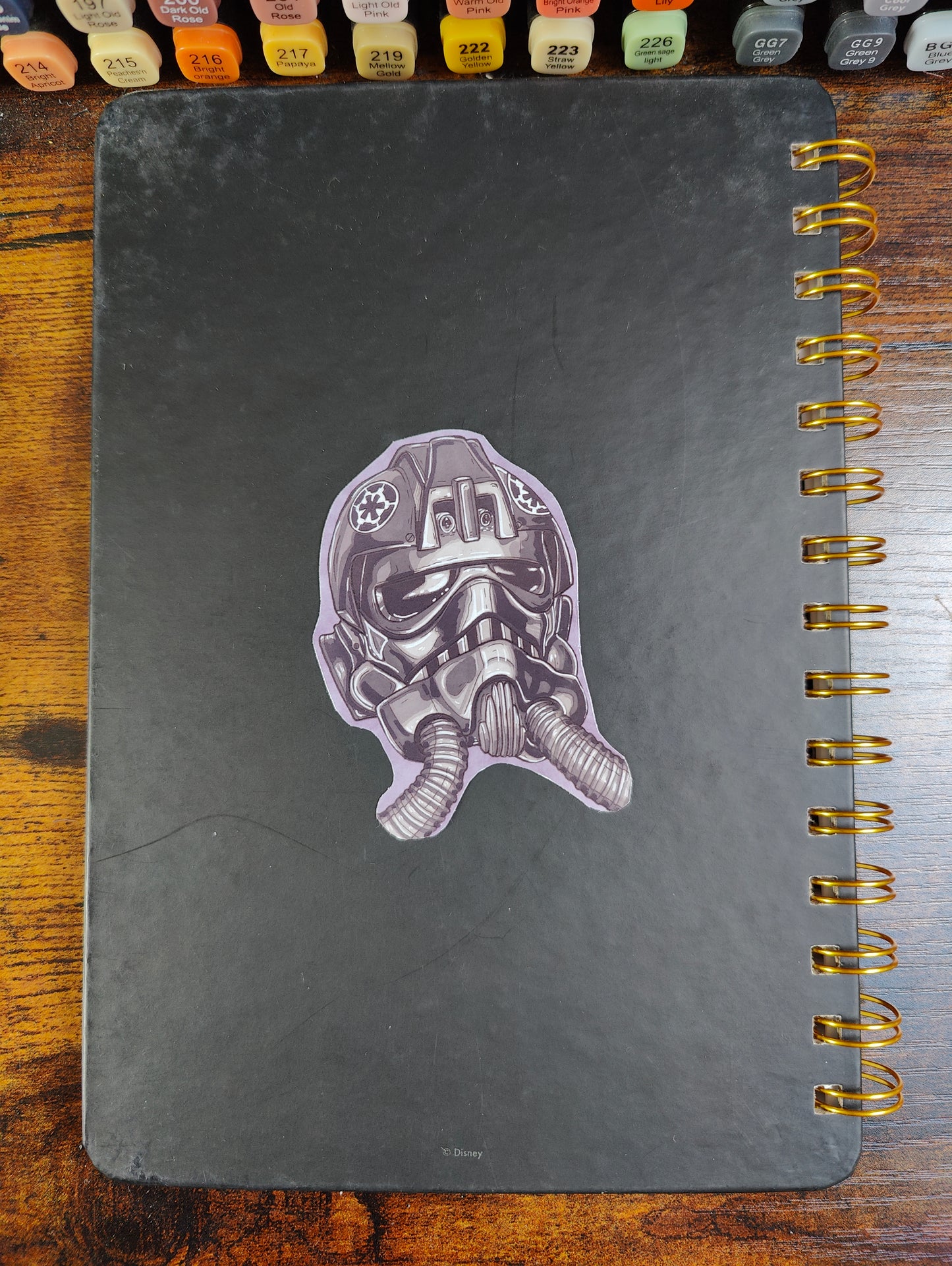 Sticker Tie Fighter Pilot